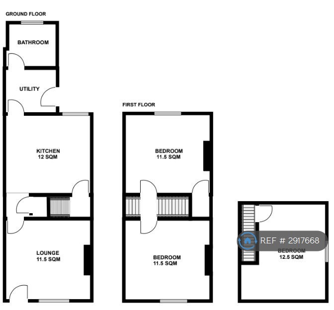Third Avenue, Ilkeston floorplan