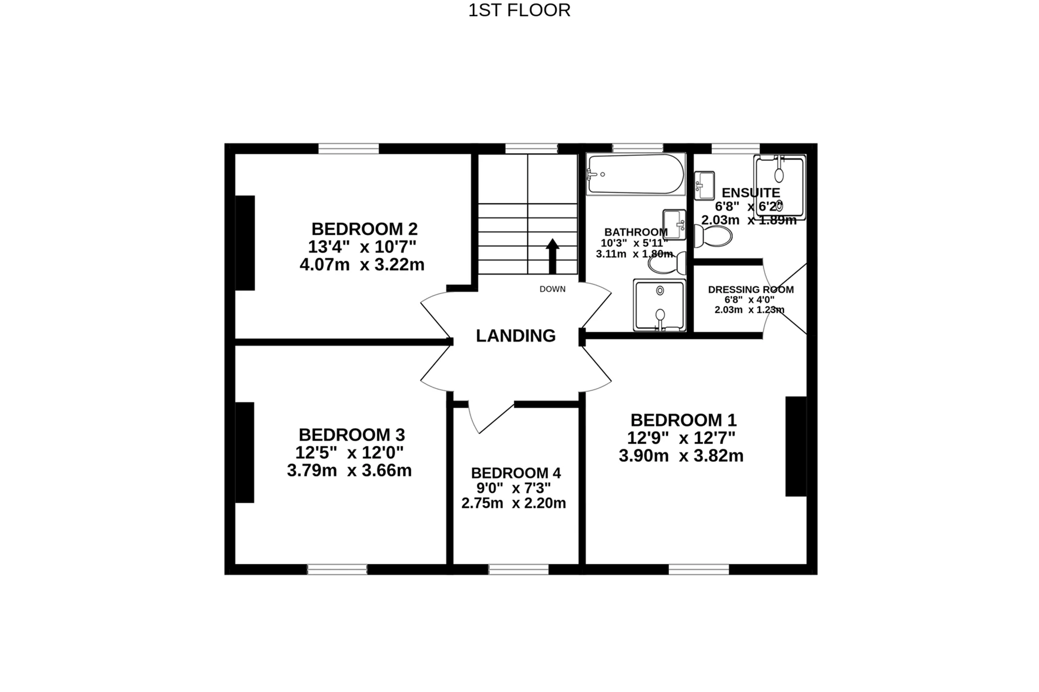 Thie Ny School, Kionslieu Hill, Foxdale floorplan