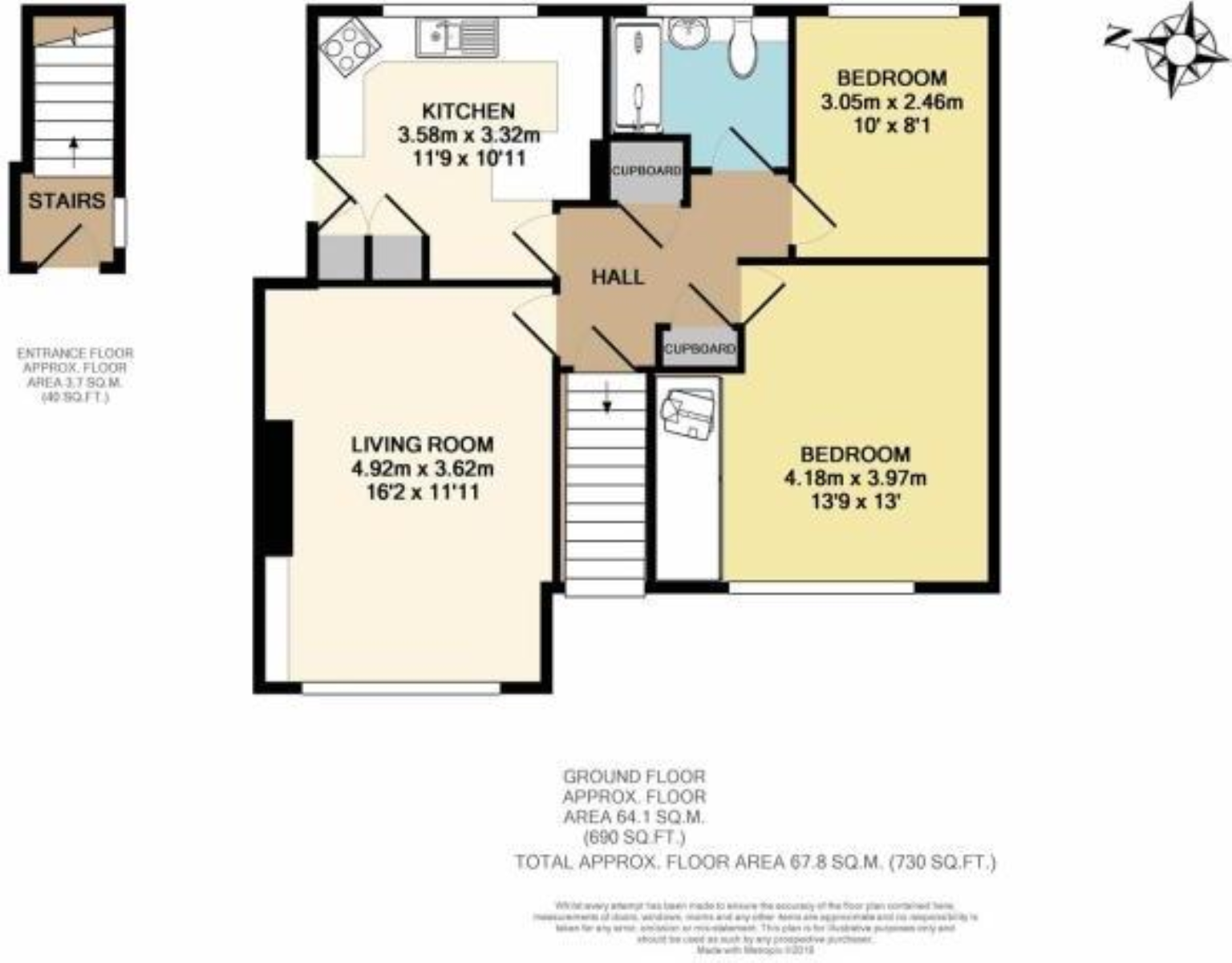 2 Bedrooms Maisonette for sale in Westbeech Court, Banbury OX16