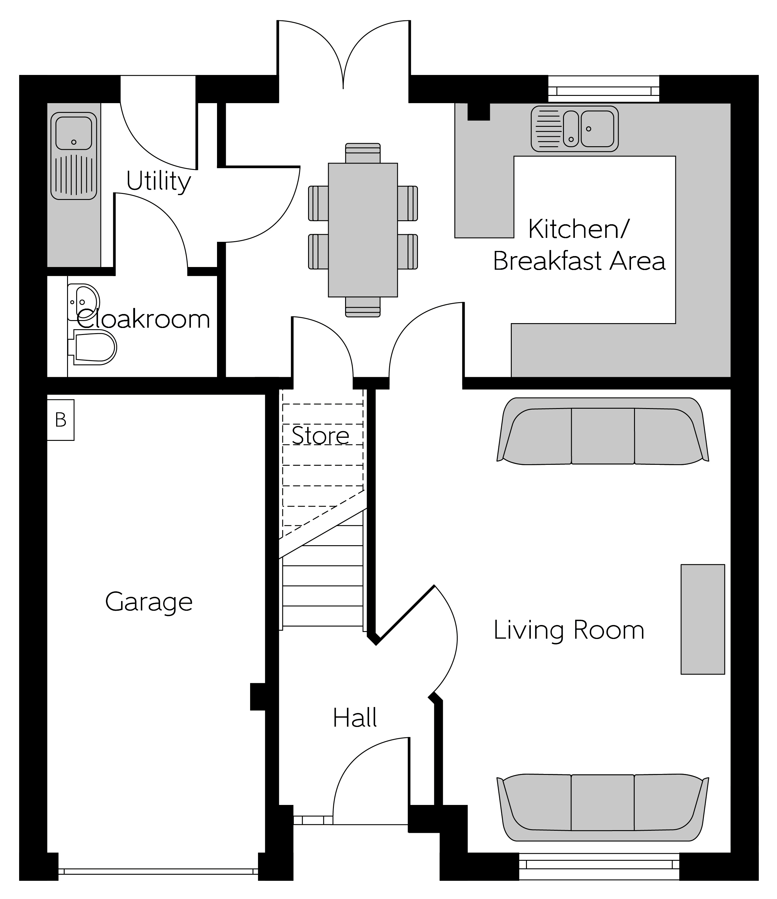 22, Grahamston Road, Paisley floorplan