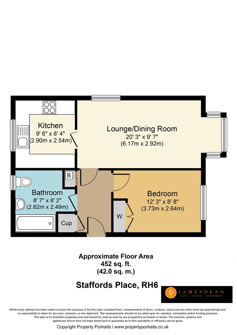 Stafford Place, Horley RH6, 1 bedroom flat for sale 66355768