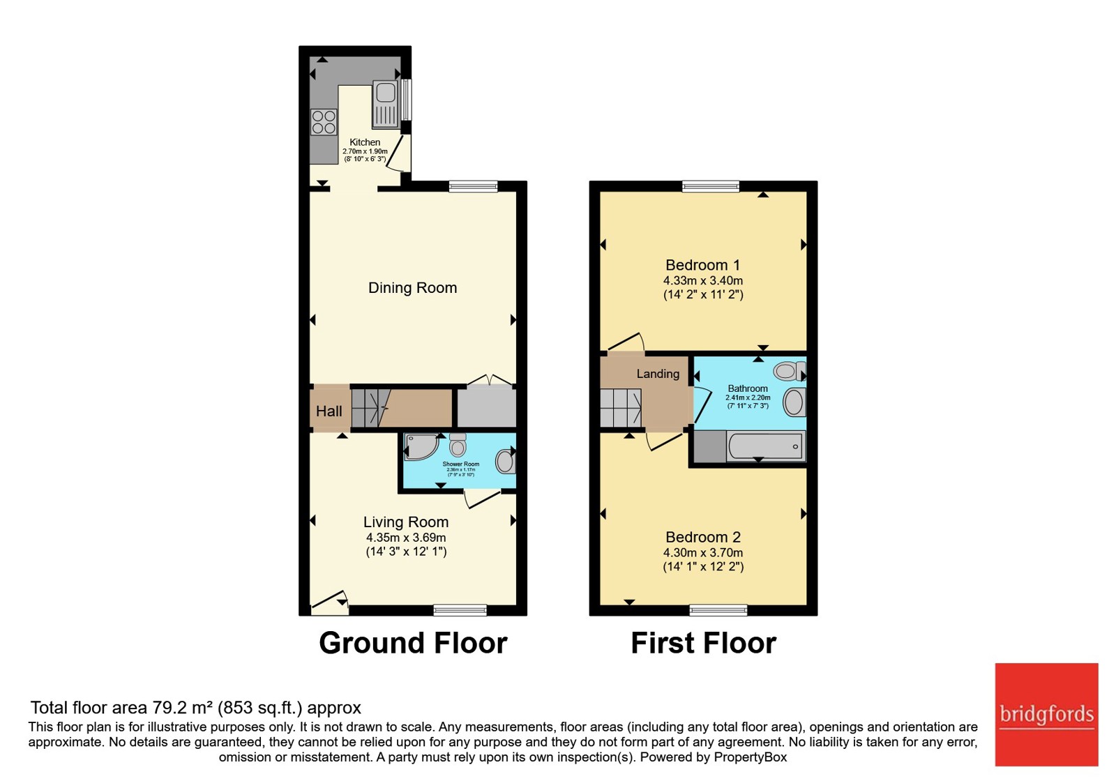 27, Villiers Street, Lancashire floorplan