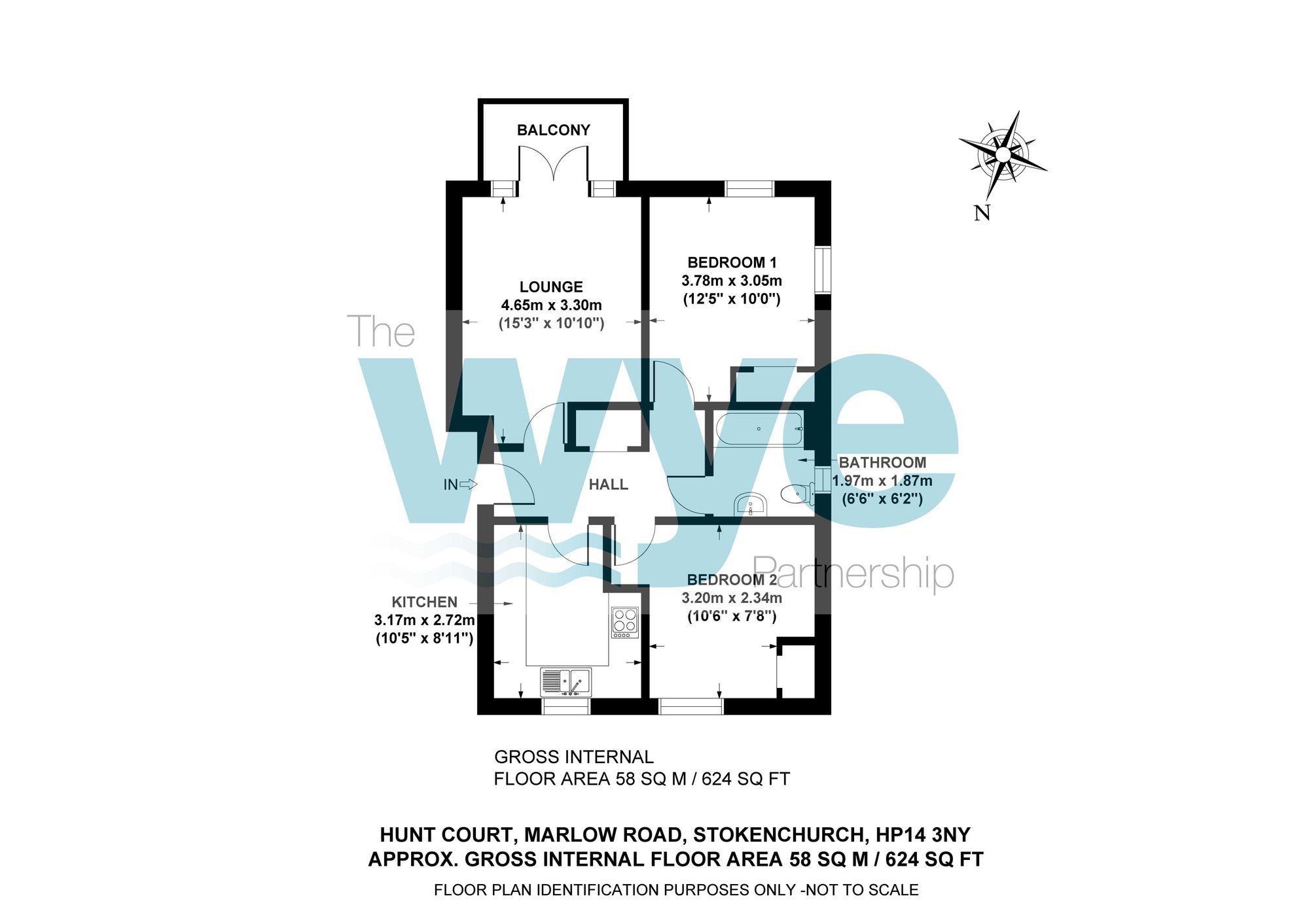 4 Hunt Court Marlow Road, High Wycombe floorplan