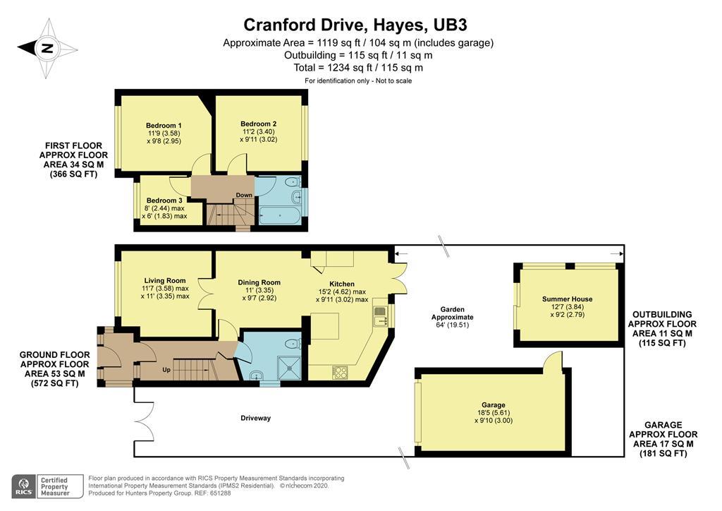3 bed semidetached house for sale in Cranford Drive, Hayes, Middlesex