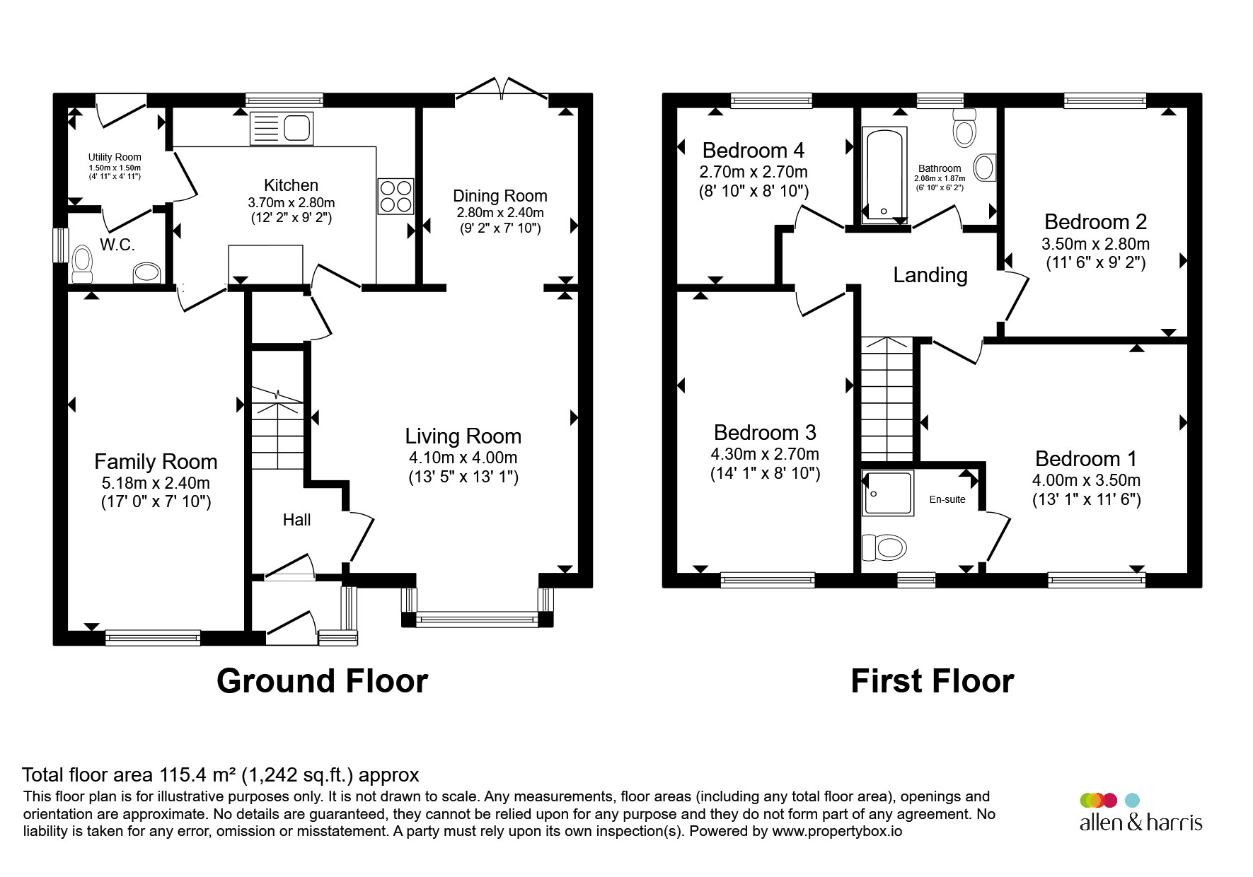 16, Yarrow Close, CARDIFF floorplan