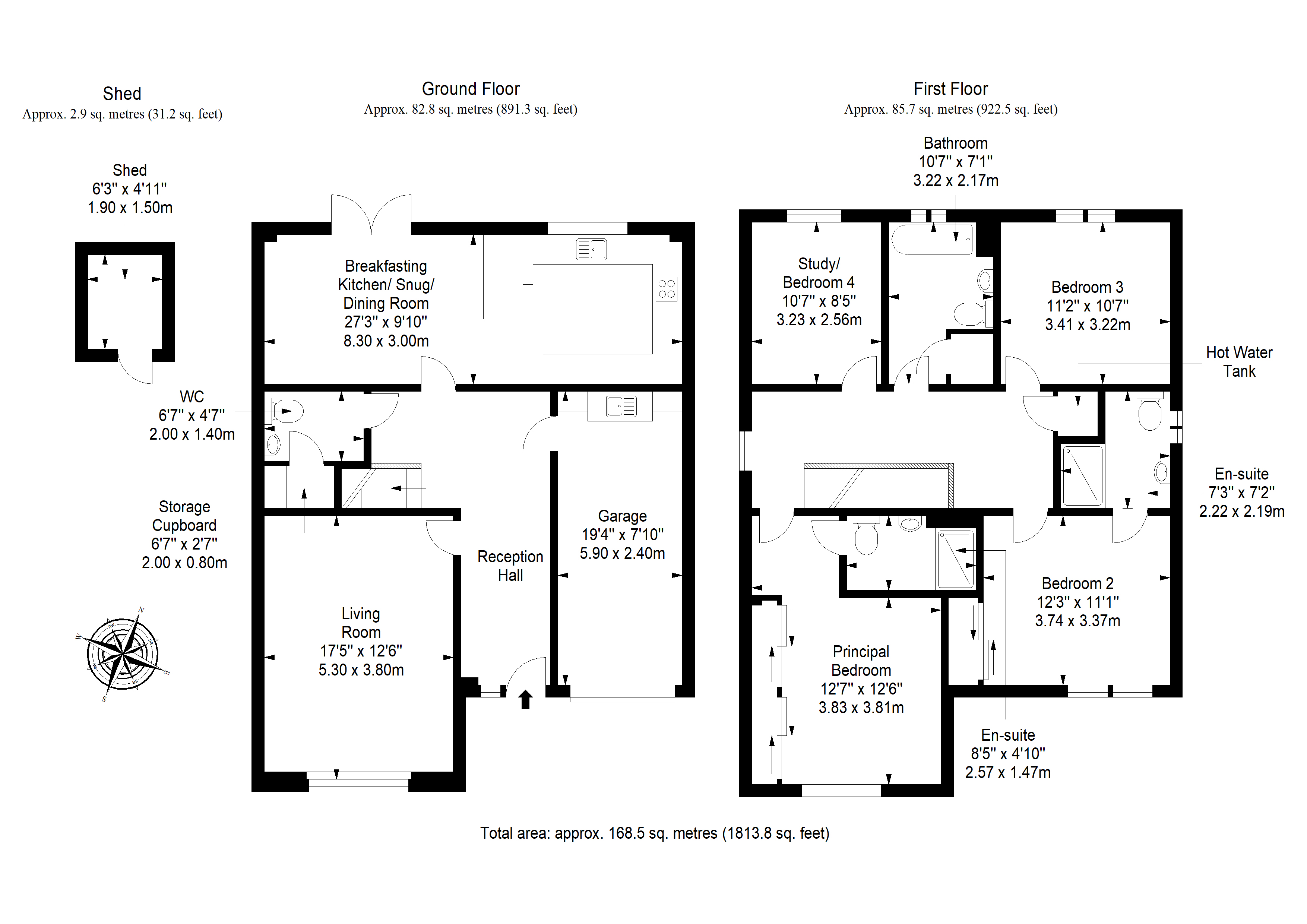 14, Dovecote View, Haddington floorplan