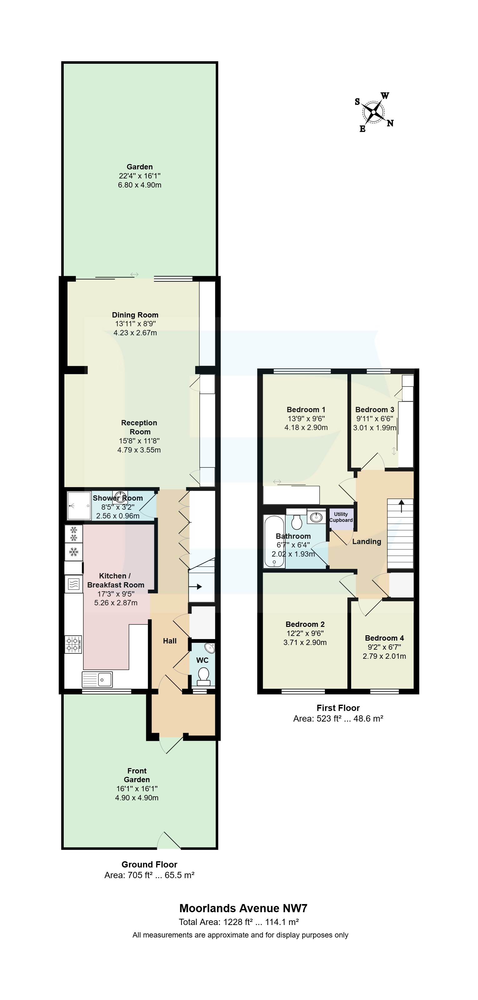 11, Moorlands Avenue, London floorplan