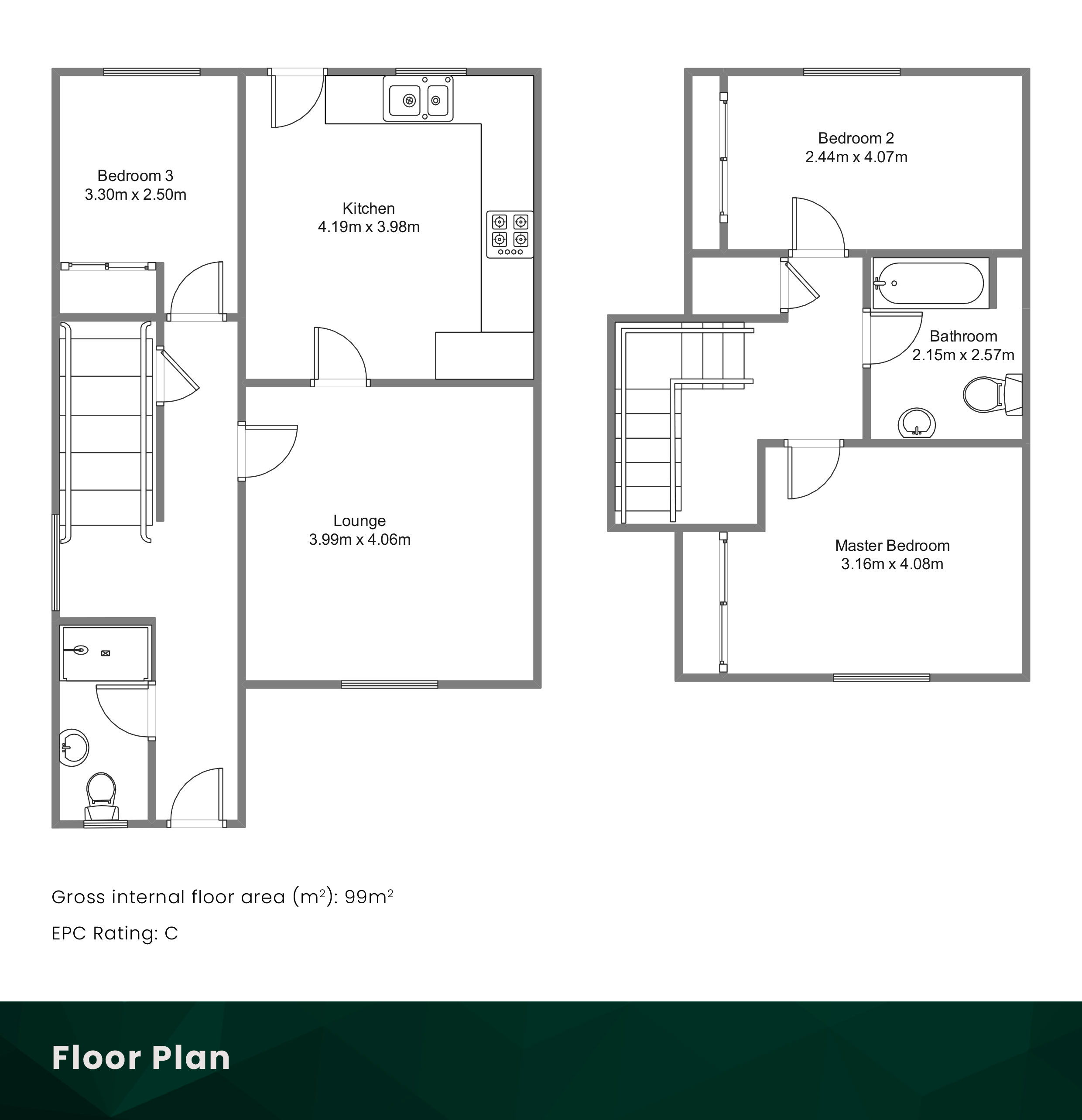 1, Salvesen Court, Alness floorplan