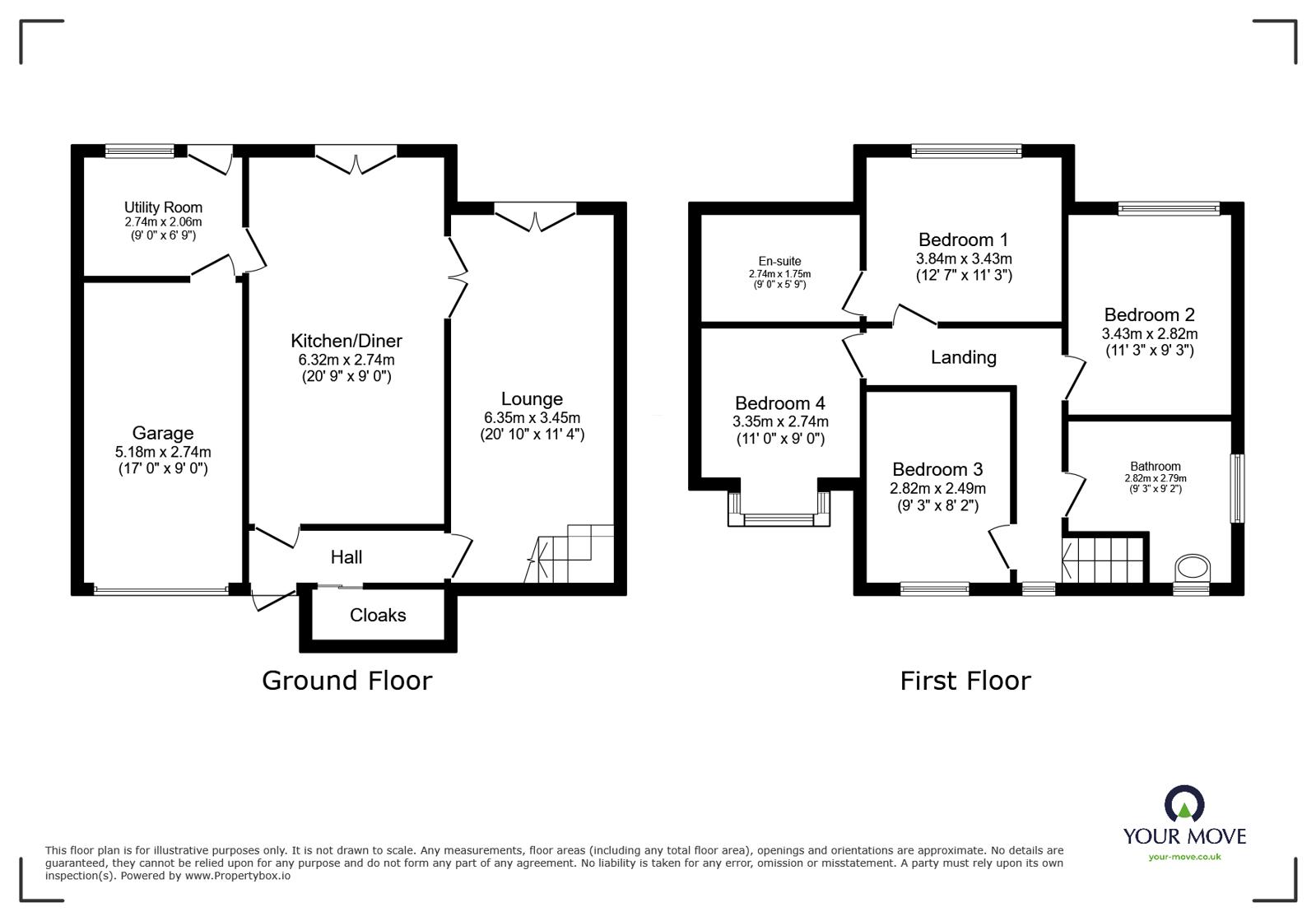 1B,, Greenfields Drive, Leicestershire floorplan