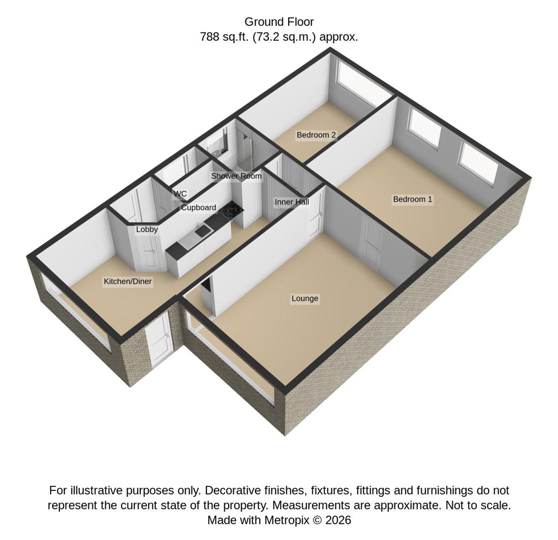 8, Spindrift Close, Great Yarmouth floorplan