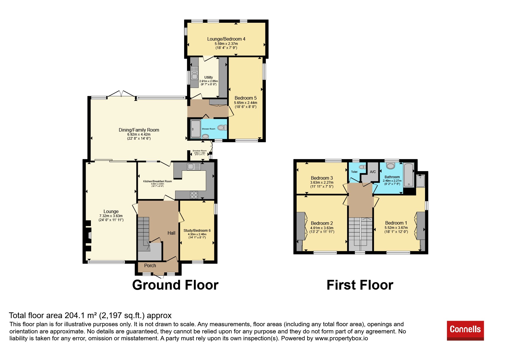 11, Mountford Close, Warwick floorplan