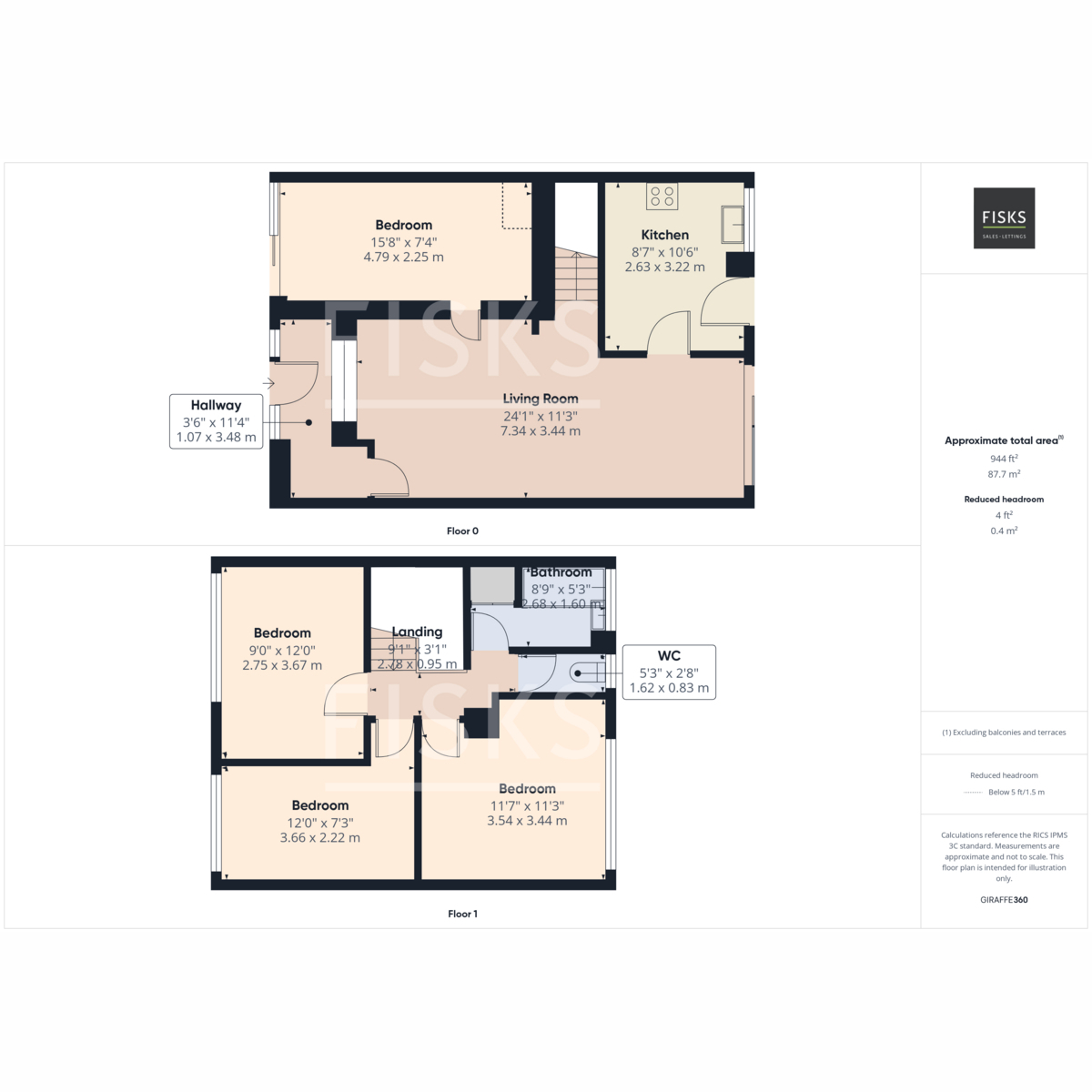 50, Southwalters, Canvey Island floorplan
