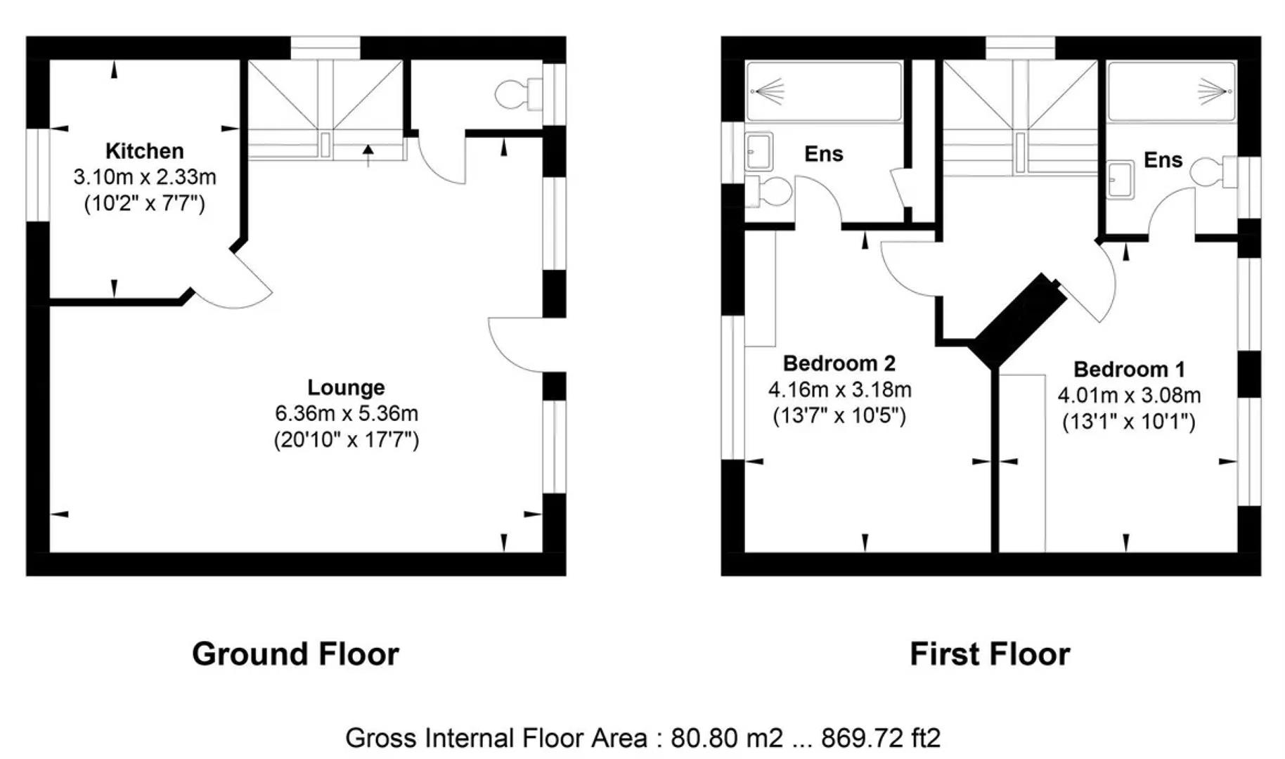 59, Cuckoo Way, Braintree floorplan