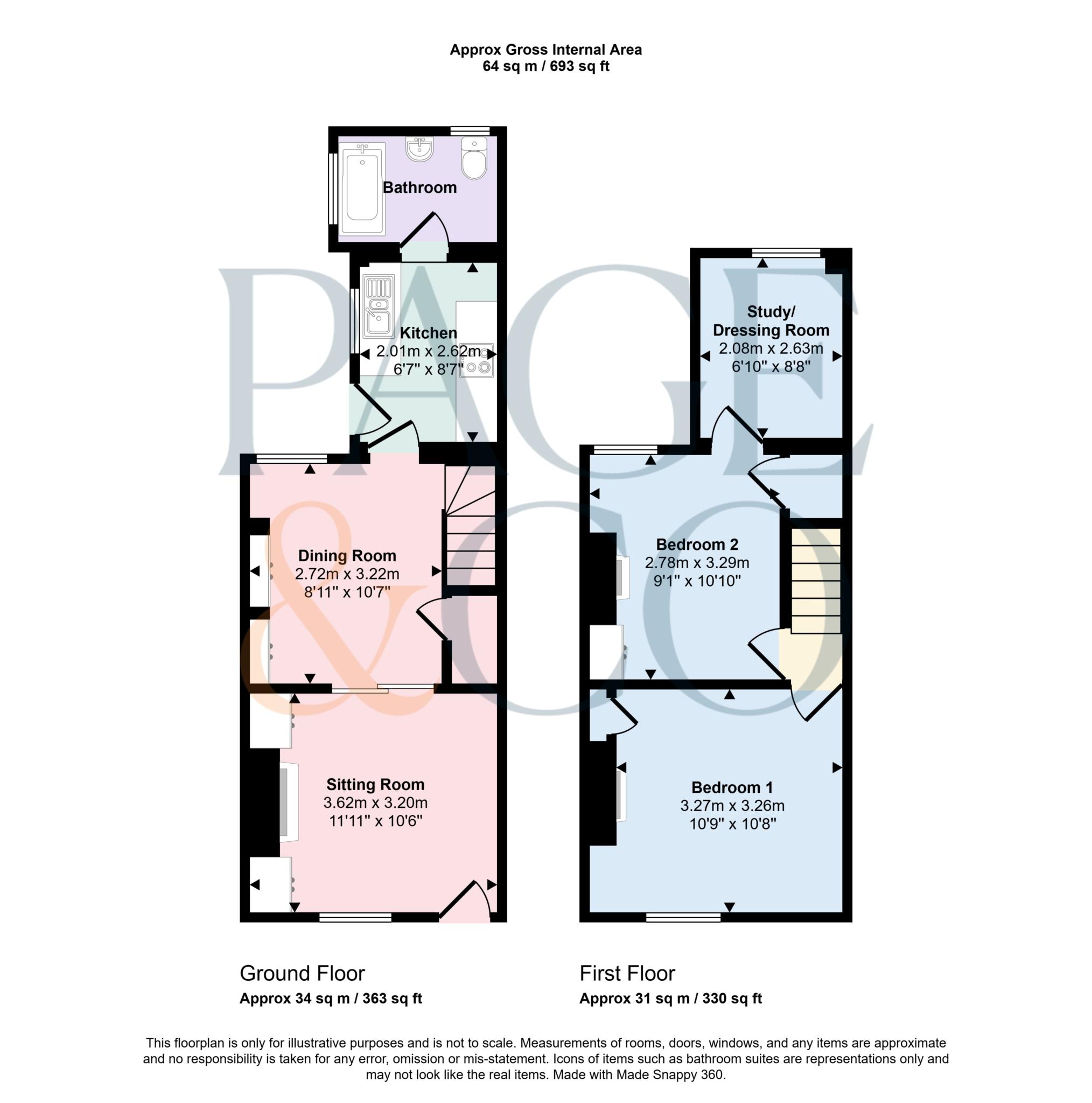 5, Claremont Place, Canterbury floorplan