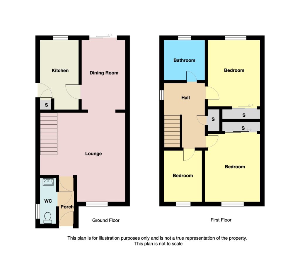 26, Locher Walk, Coatbridge floorplan