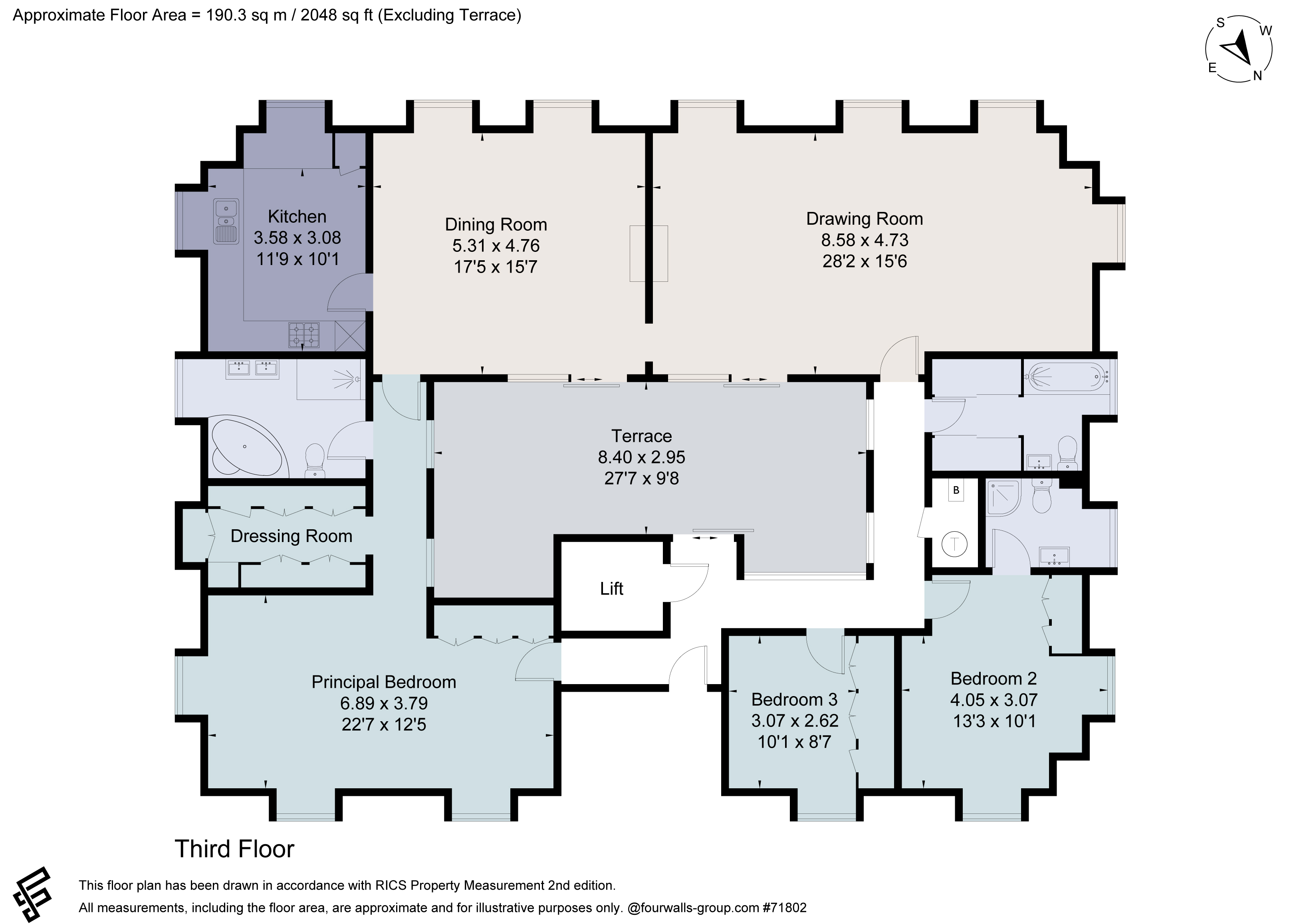 Flat 5, Beaufort House,, Hillside Park, Ascot floorplan