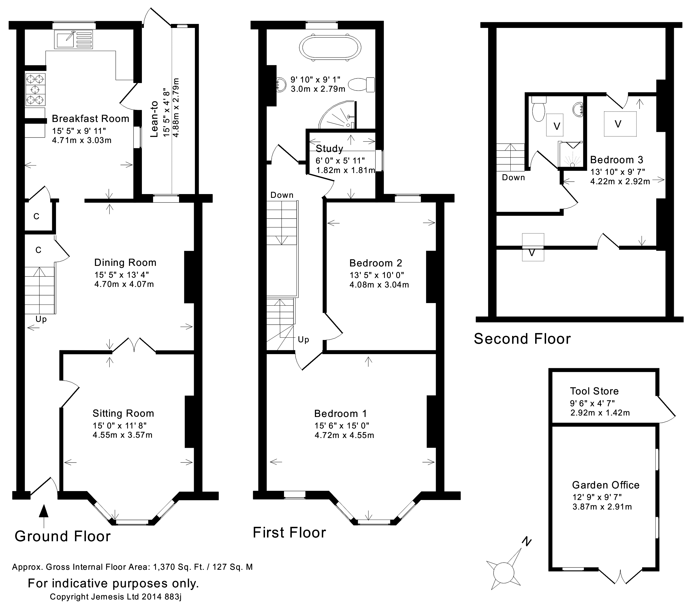 3 Bedrooms Terraced house to rent in Kipling Avenue, Bath BA2