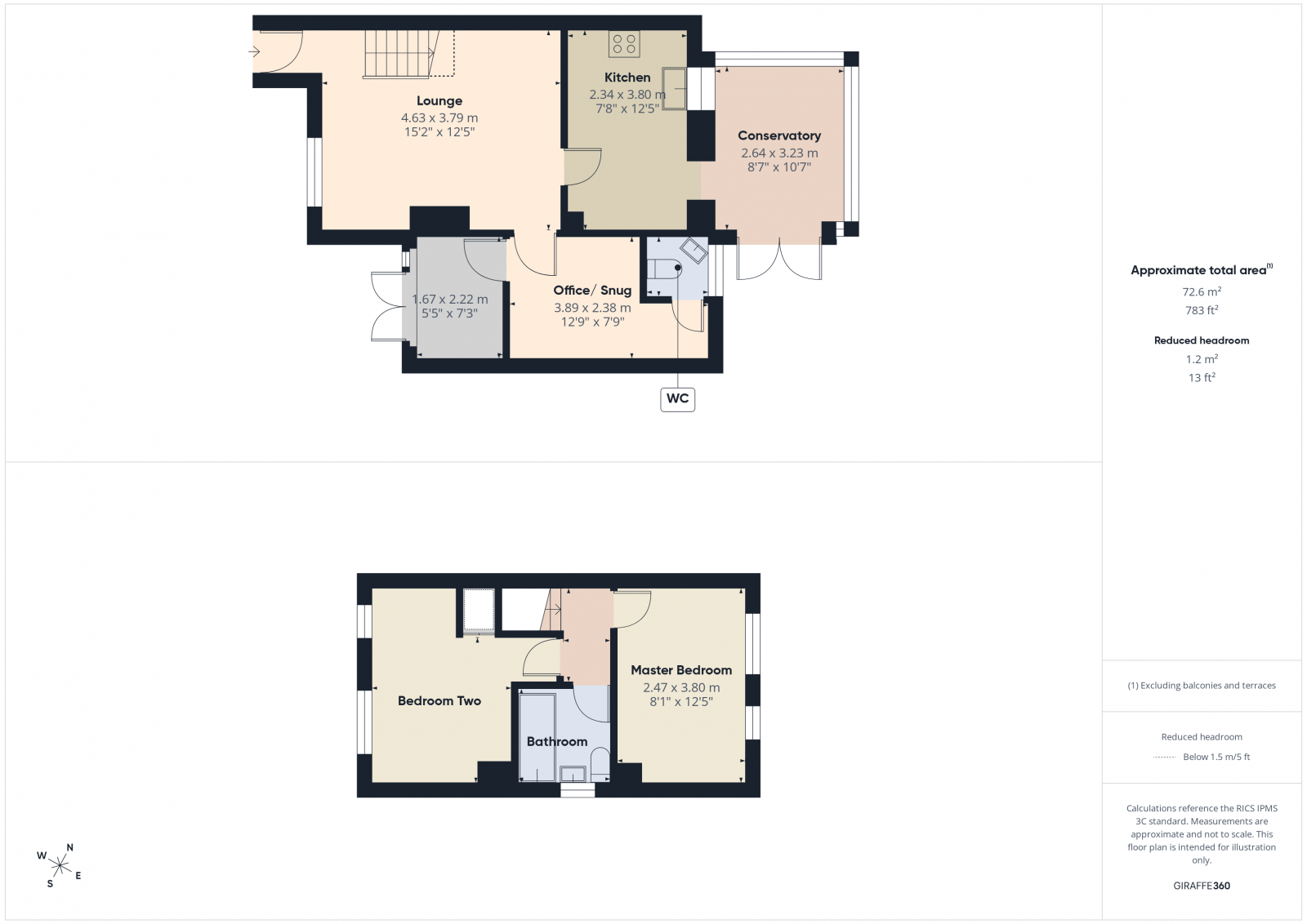 34 Lichfield Road, Fareham floorplan
