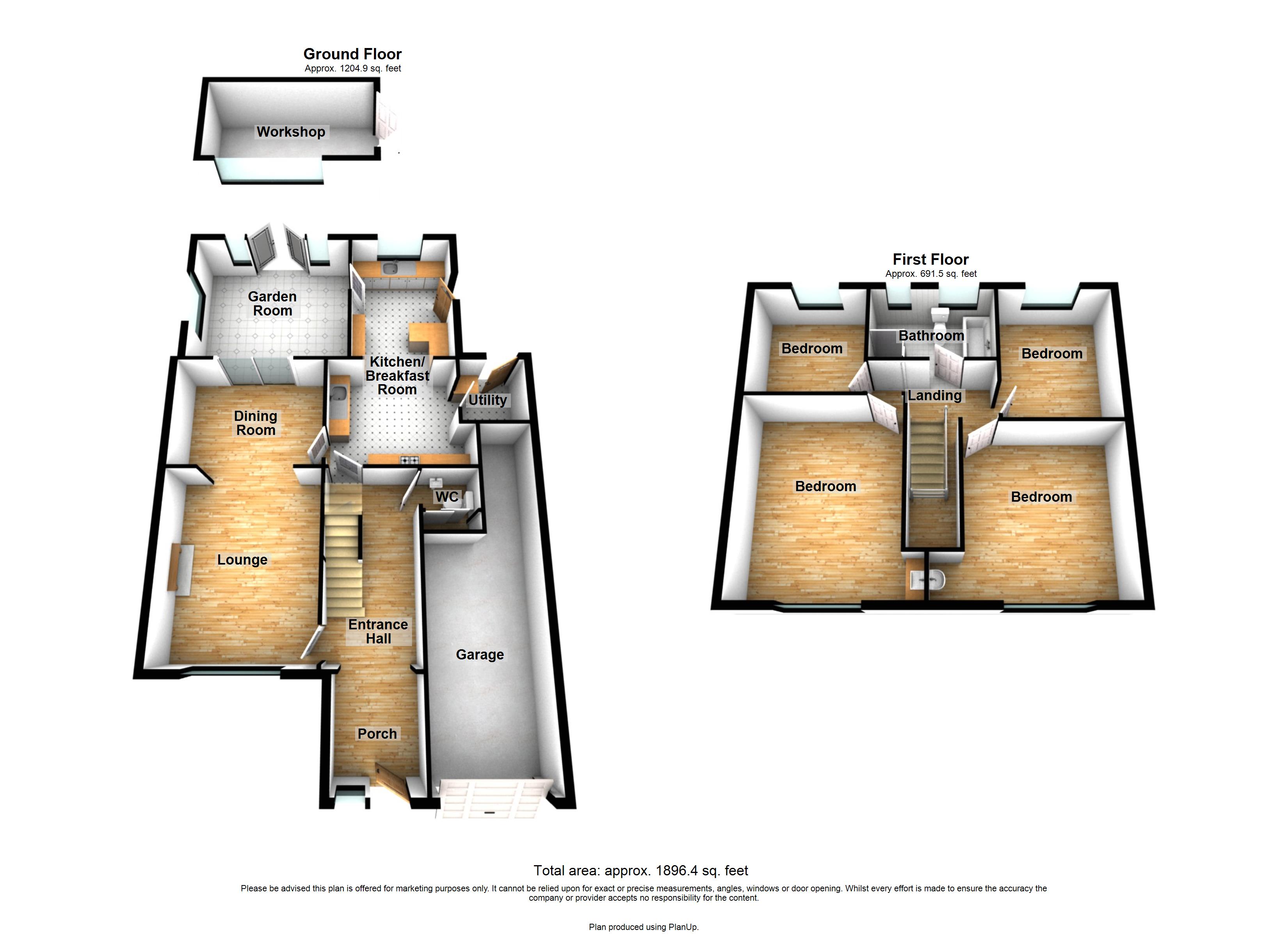 45, Nickleby Road, Kent floorplan