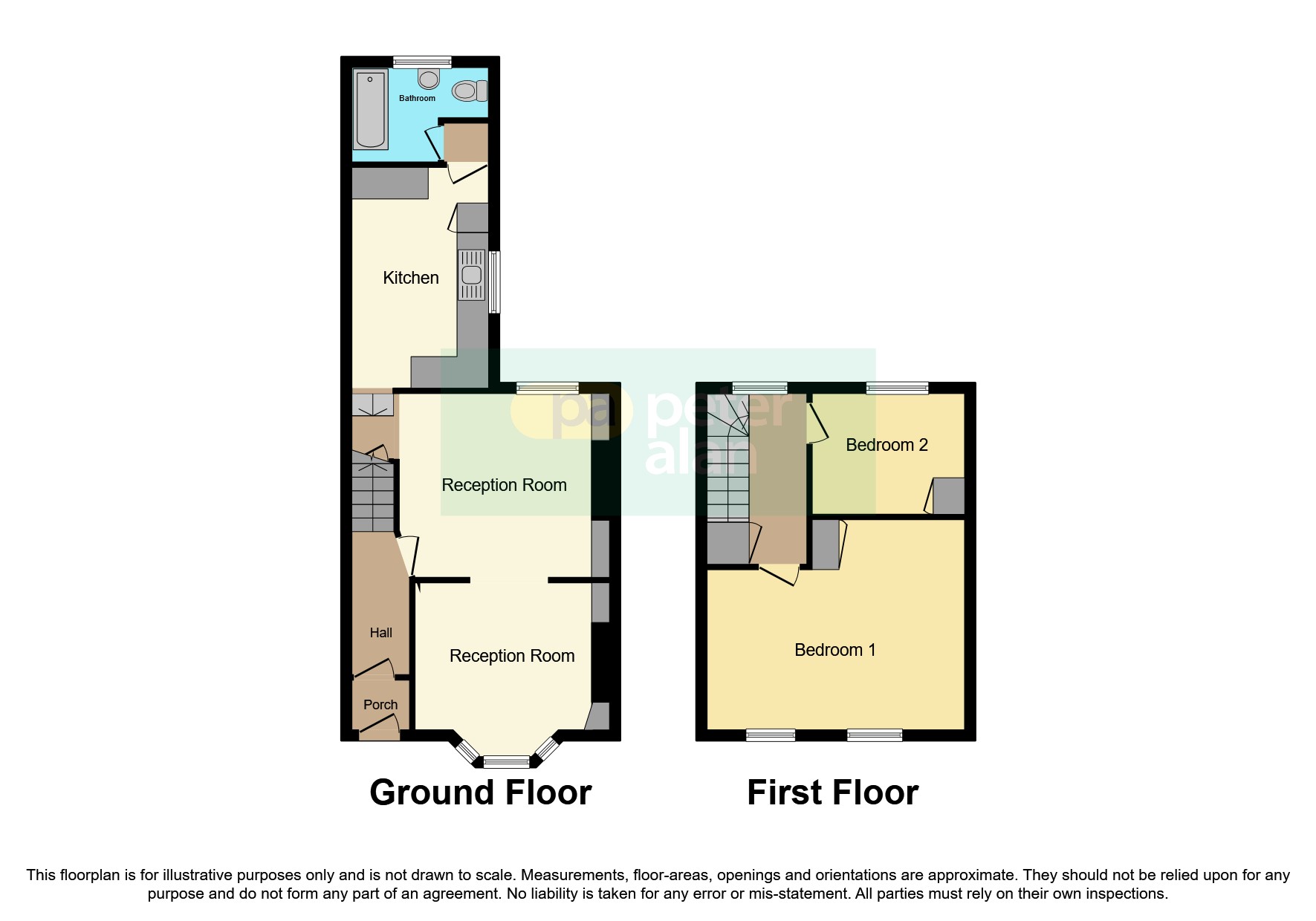 Upper North Road, Bargoed CF81, 2 bedroom terraced house for sale