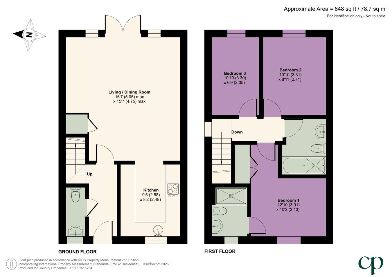 17, Shackleton Gardens, Flitwick floorplan