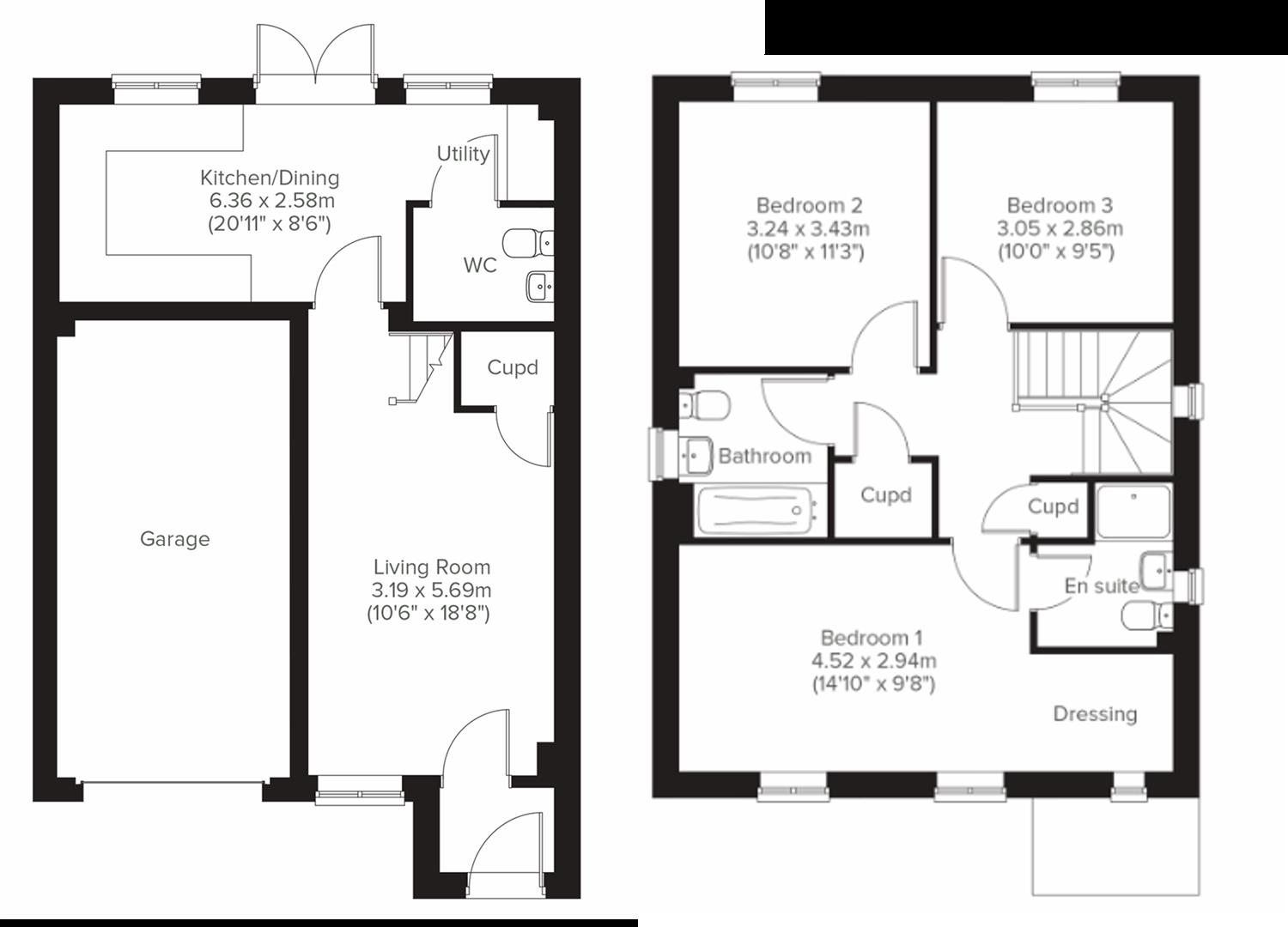 66, Ribblesdale Way, Stockton floorplan