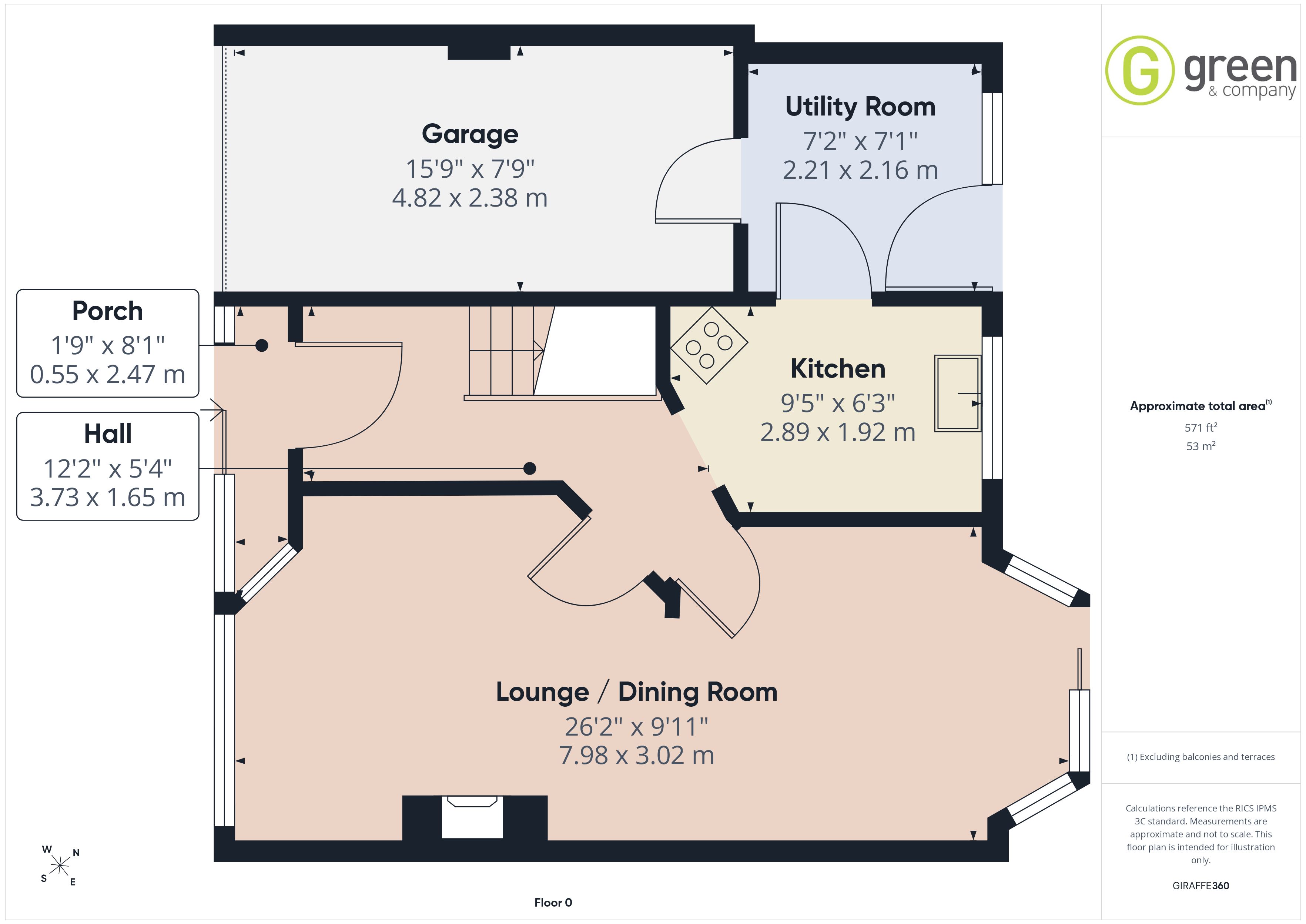 16, Bonsall Road, Birmingham floorplan