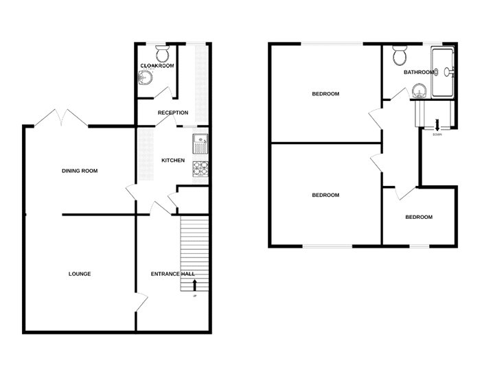 53, Ferndale Road, Fleet floorplan