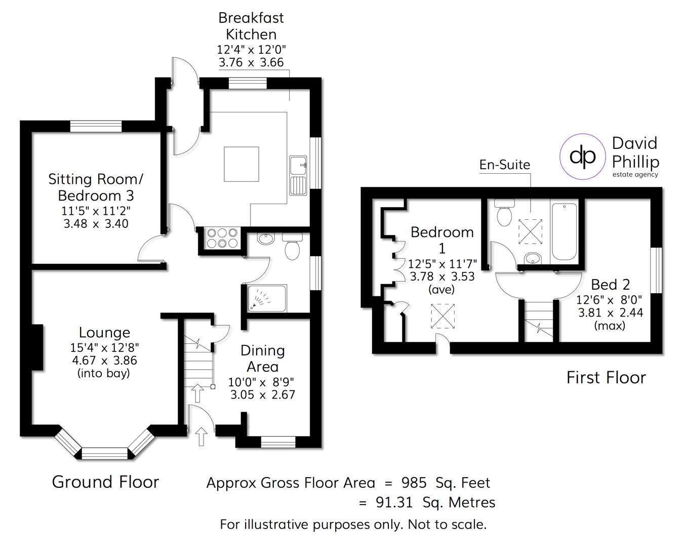 6, The Cedars, Leeds floorplan