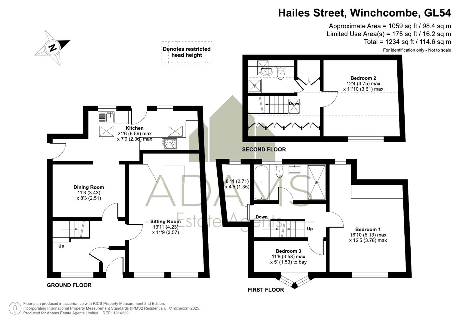 Hailes Street, Winchcombe, Cheltenham floorplan