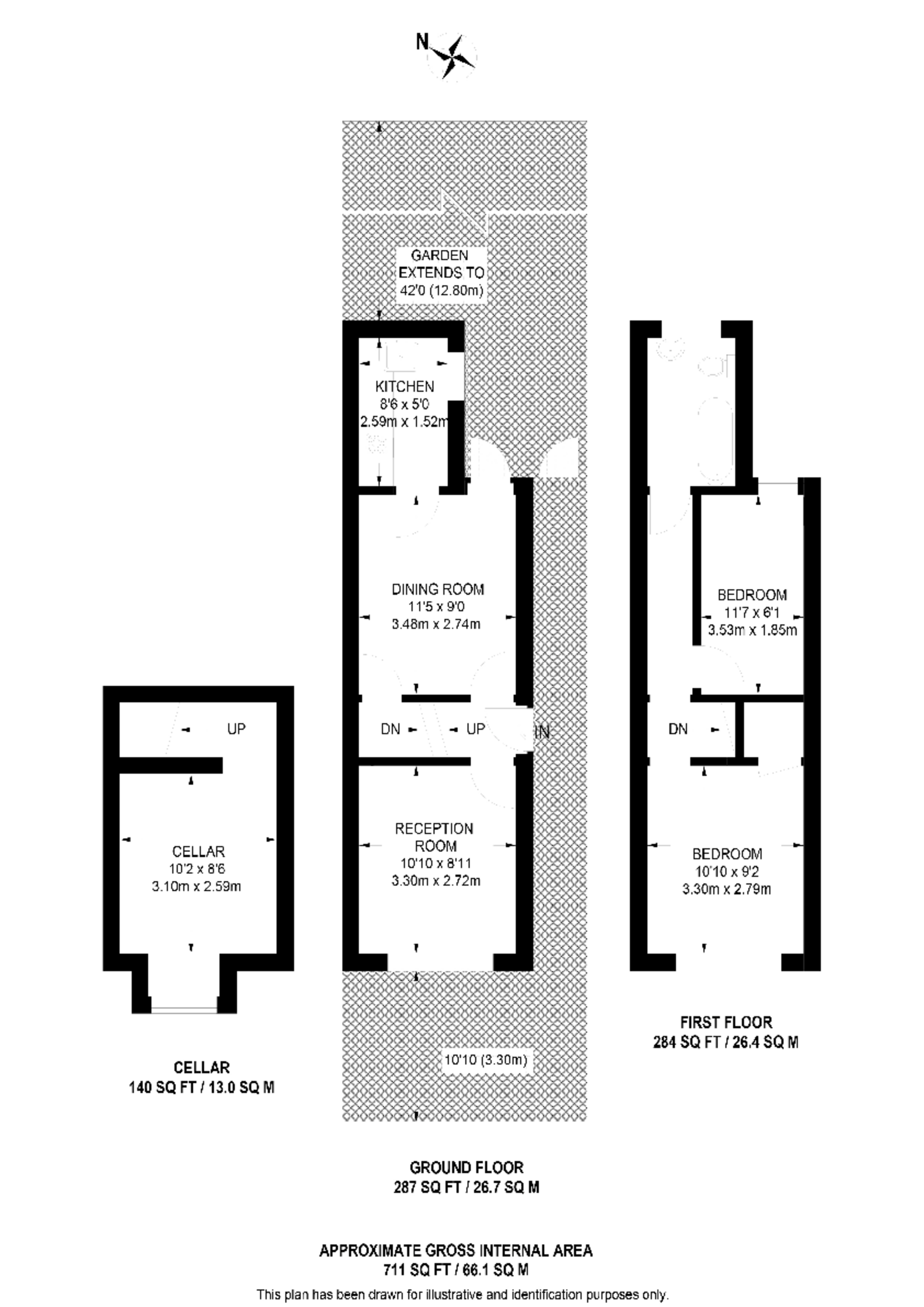 Denzil Road, Guildford floorplan