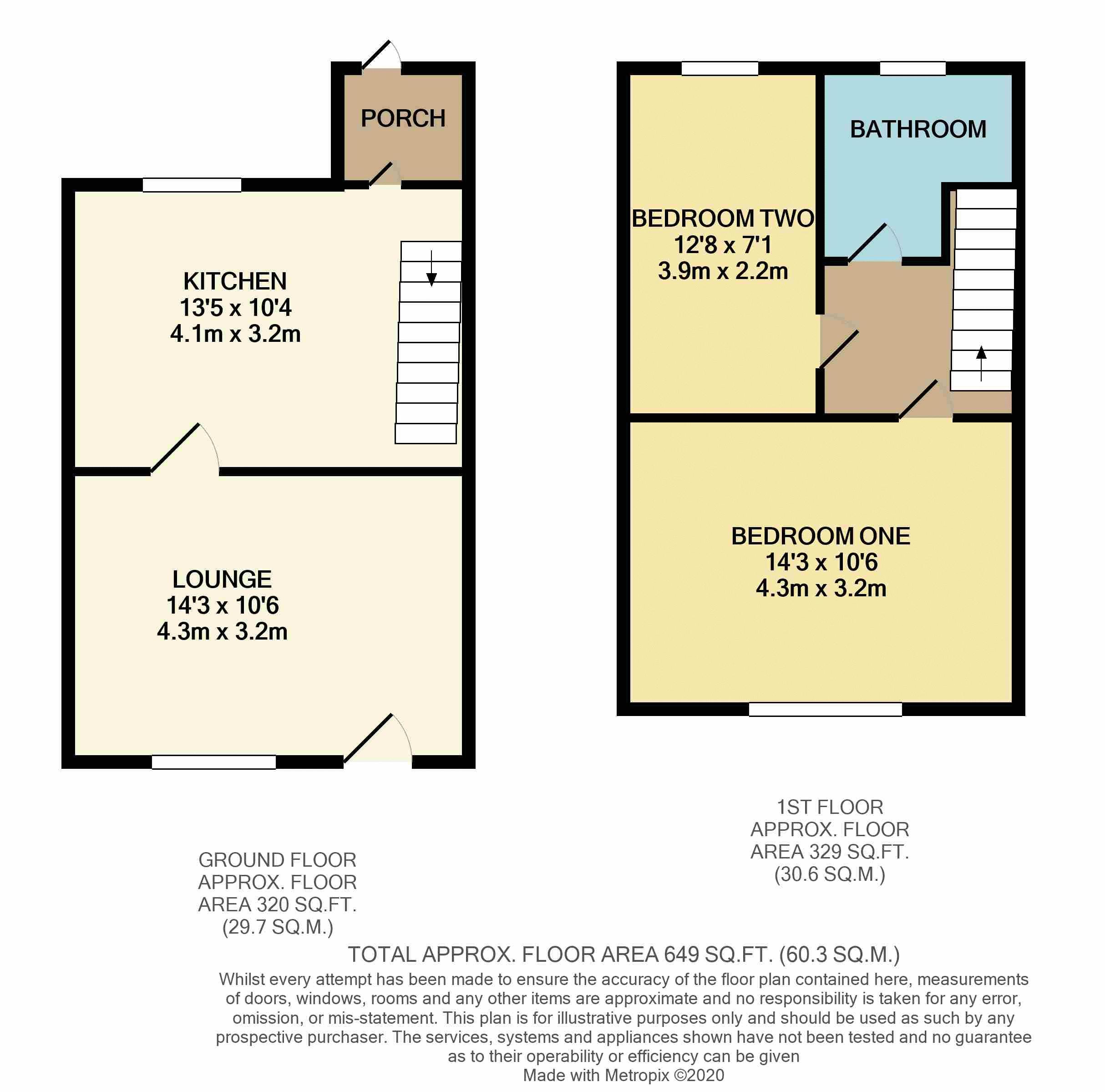 24, Scot Lane, Bolton floorplan