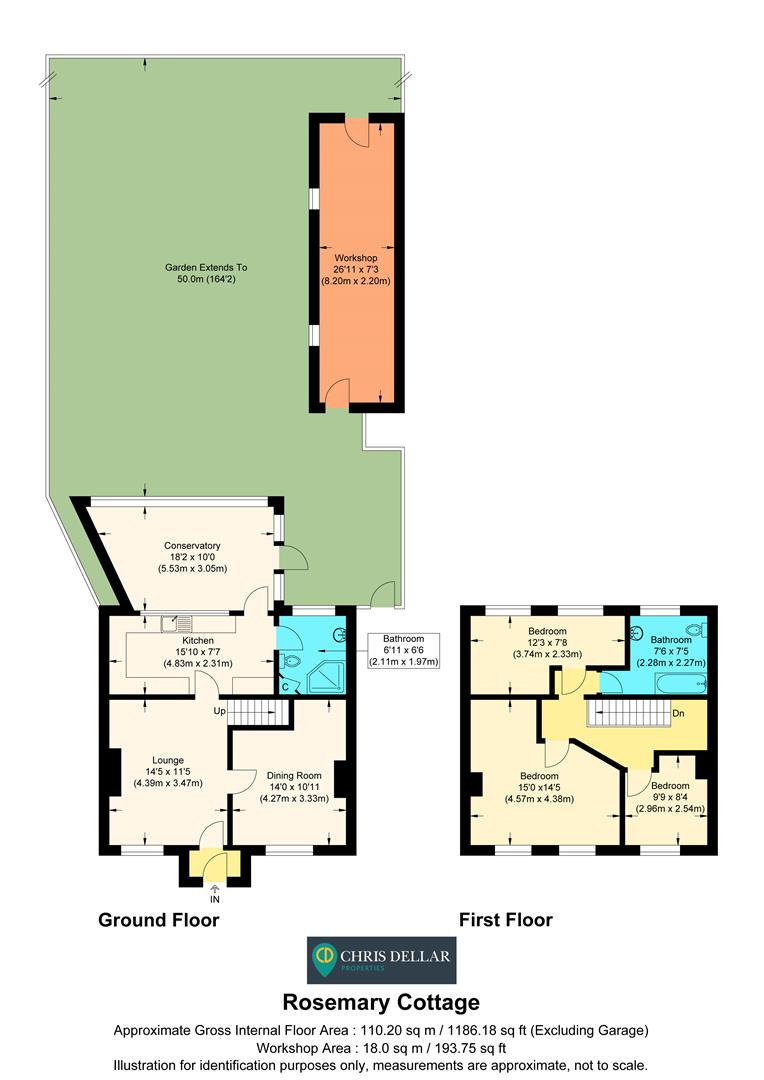 Rosemary Cottage, Hare Street, Buntingford floorplan