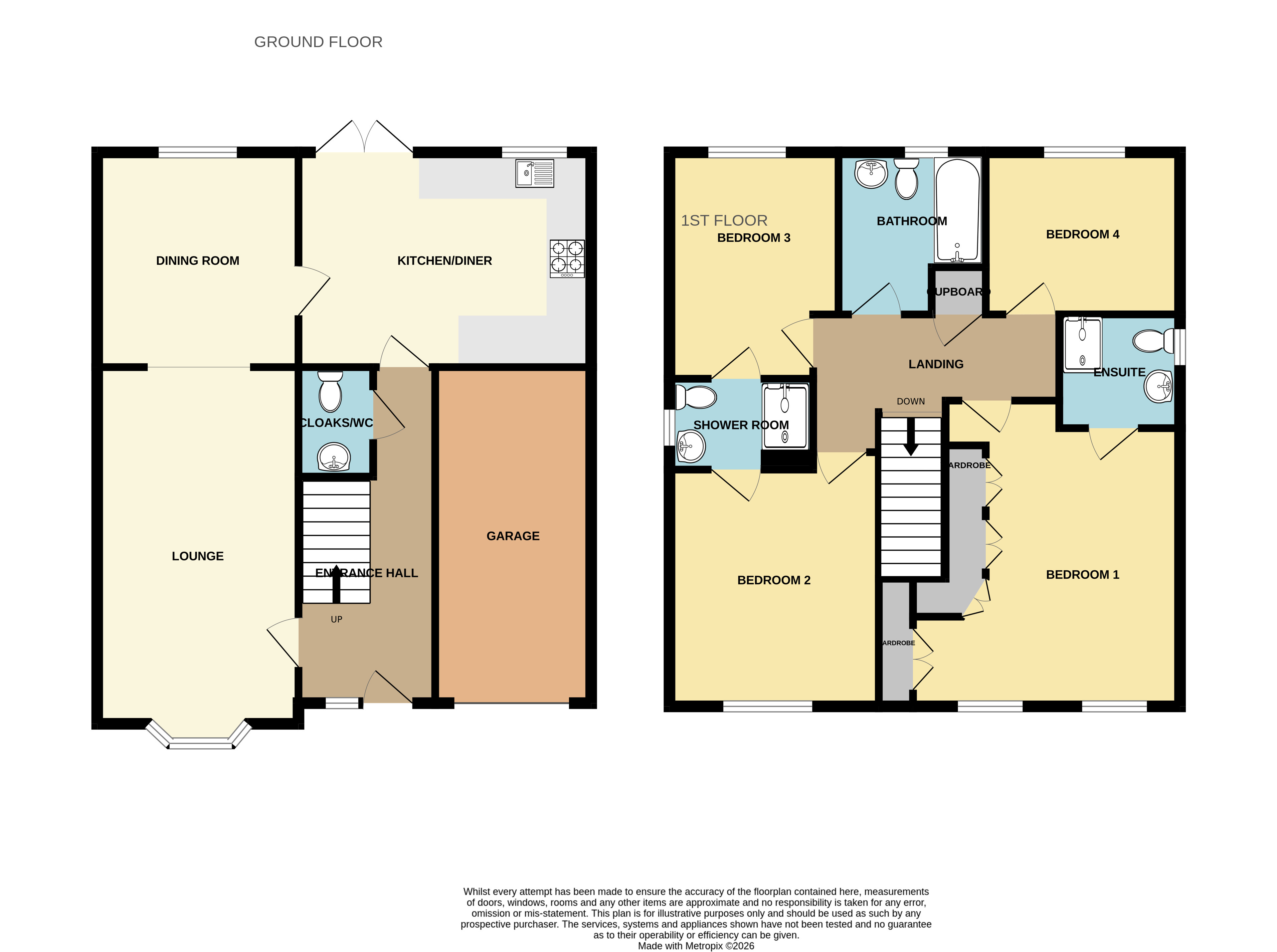 3, Elm Tree Grove, Merthyr Tydfil floorplan