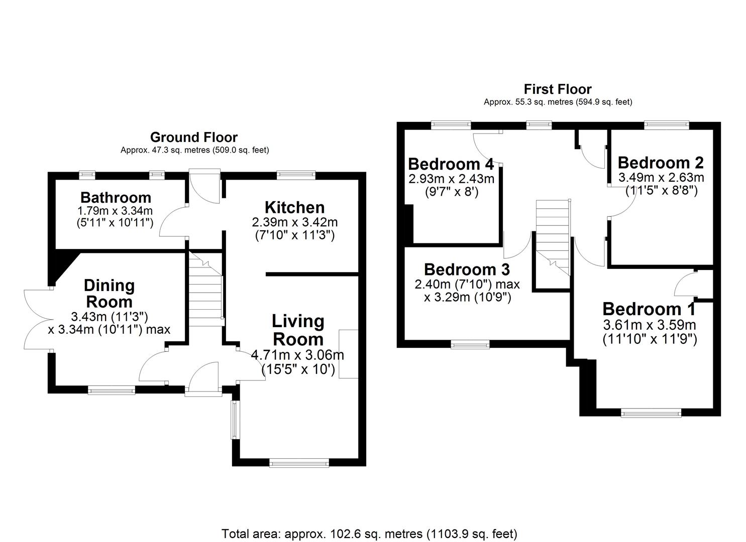 80, High Street, Westbury floorplan