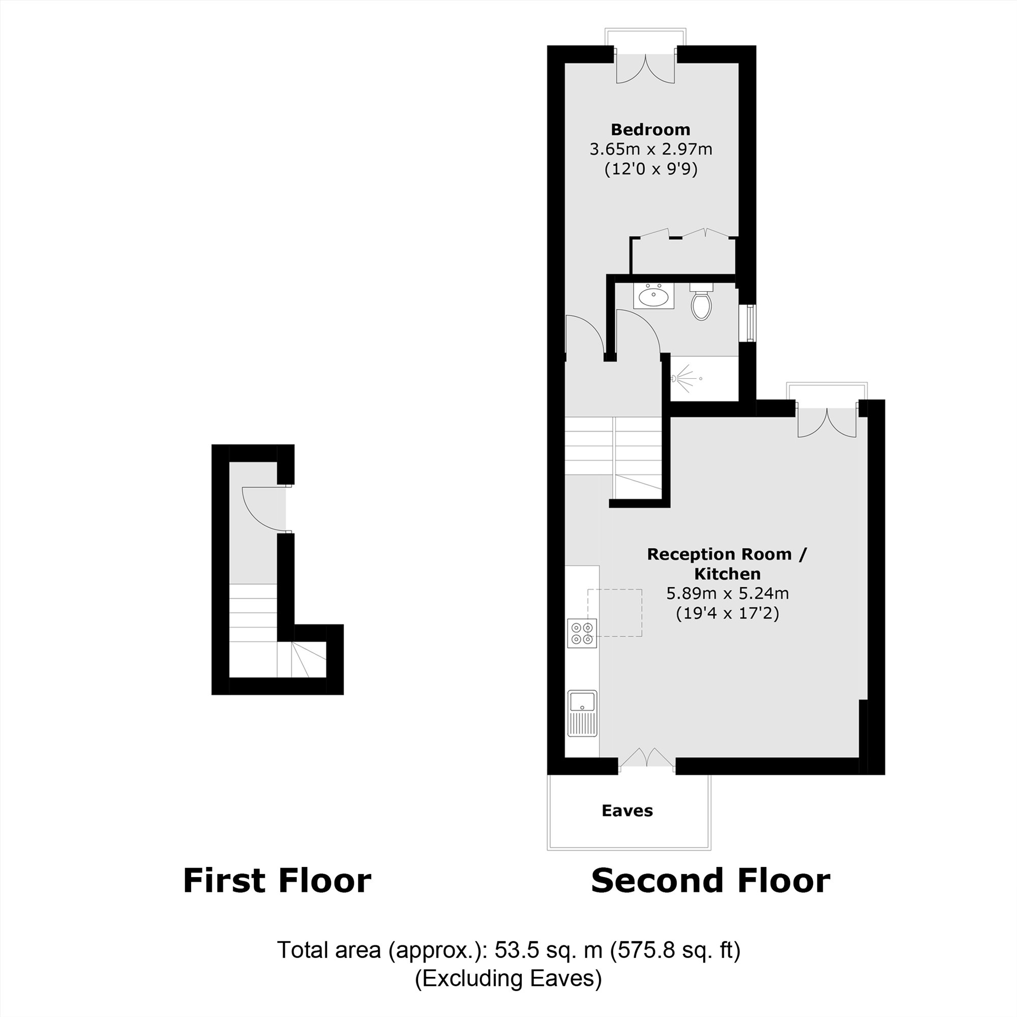 Flat C, 396, Garratt Lane, London floorplan