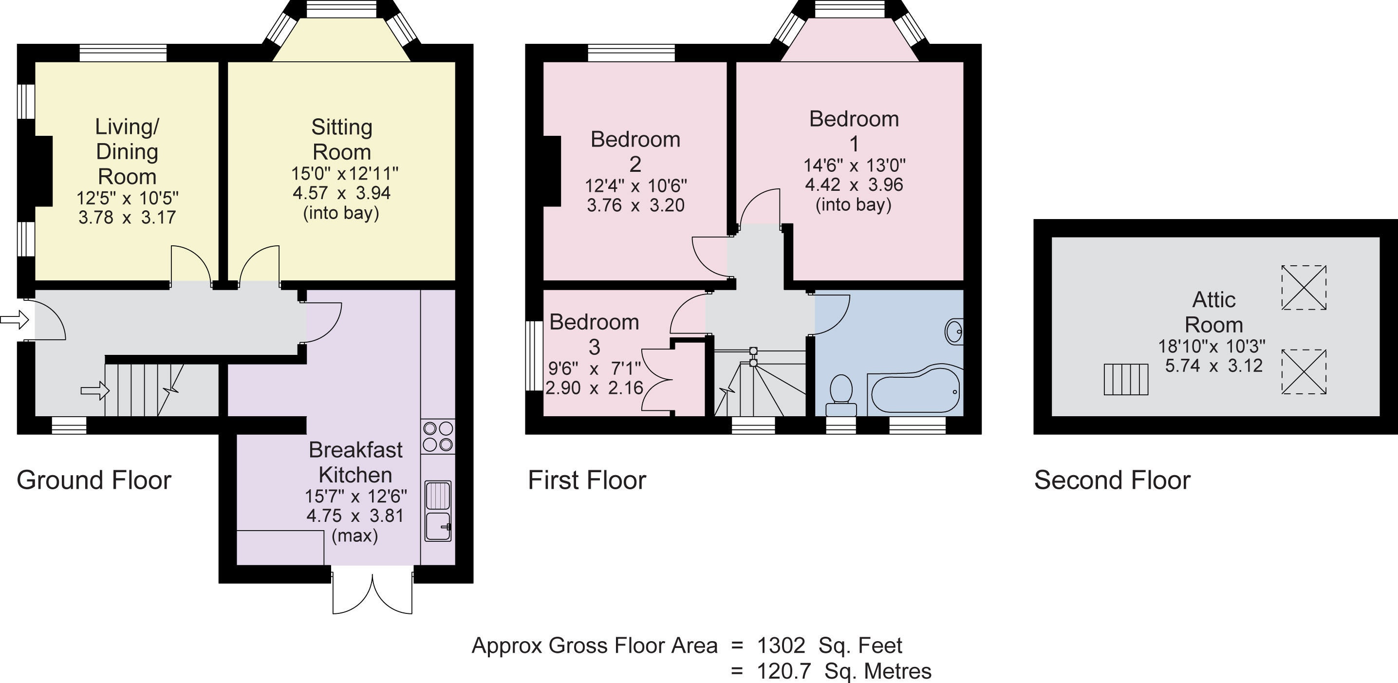 3 Bedrooms Semi-detached house for sale in Arncliffe Road, Harrogate HG2