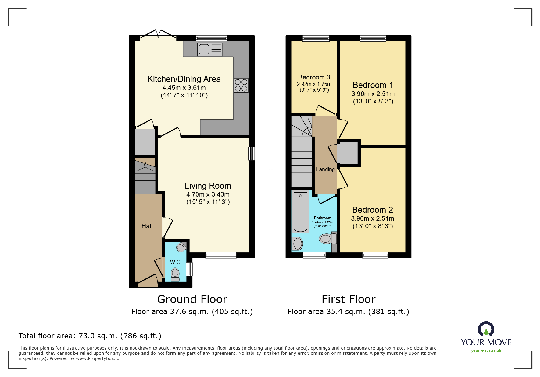 2, Millers Keep, Pevensey floorplan