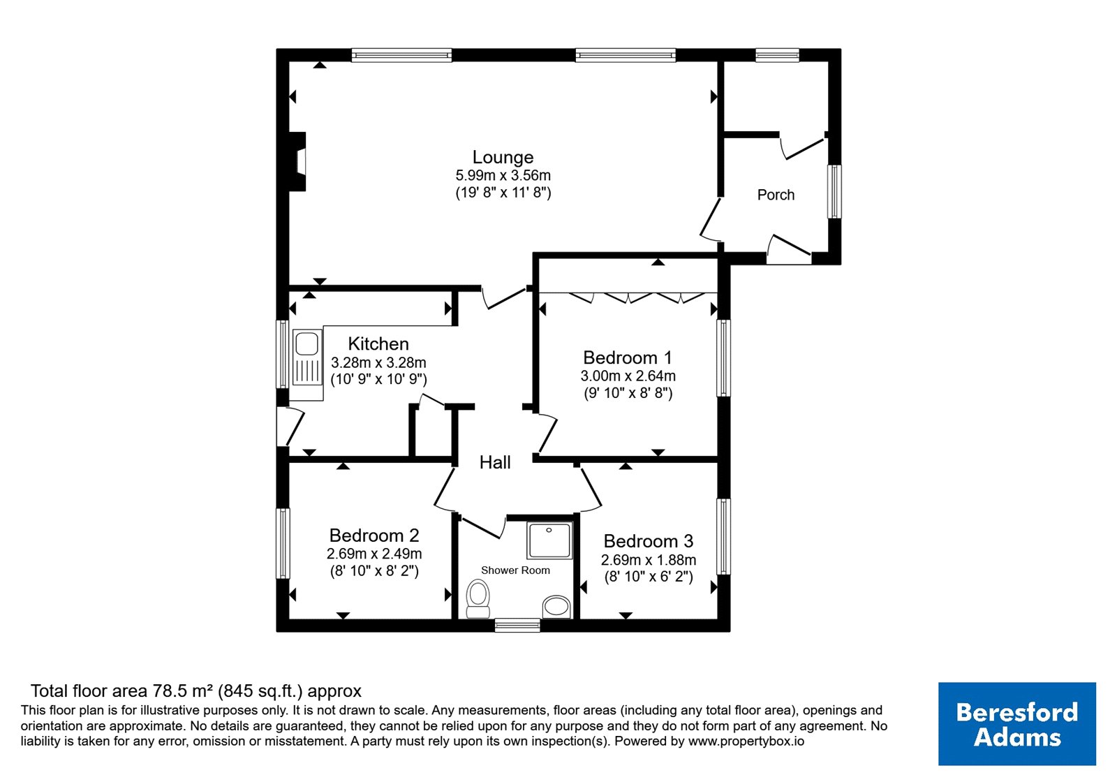 4 Braich Farm Estate,, Mynytho, Gwynedd floorplan