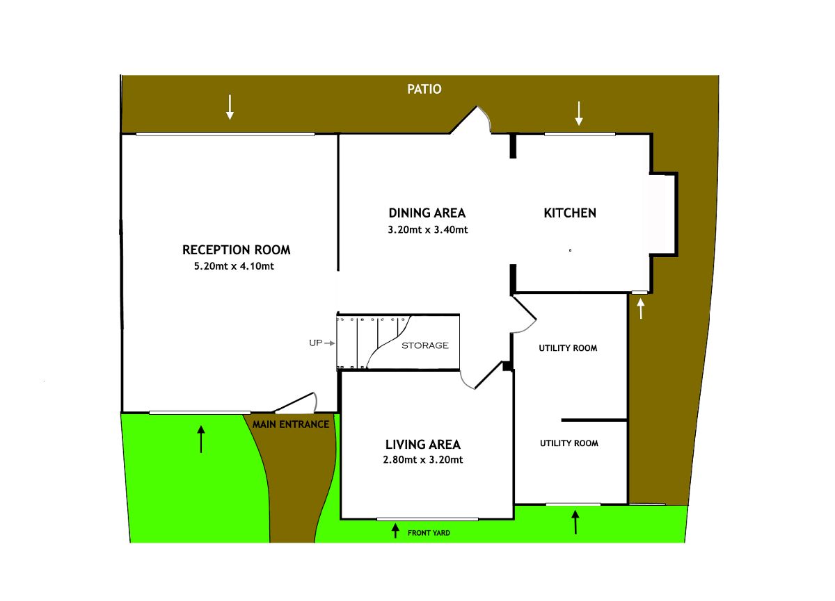 Honey Suckle Cottage, Gomshall floorplan