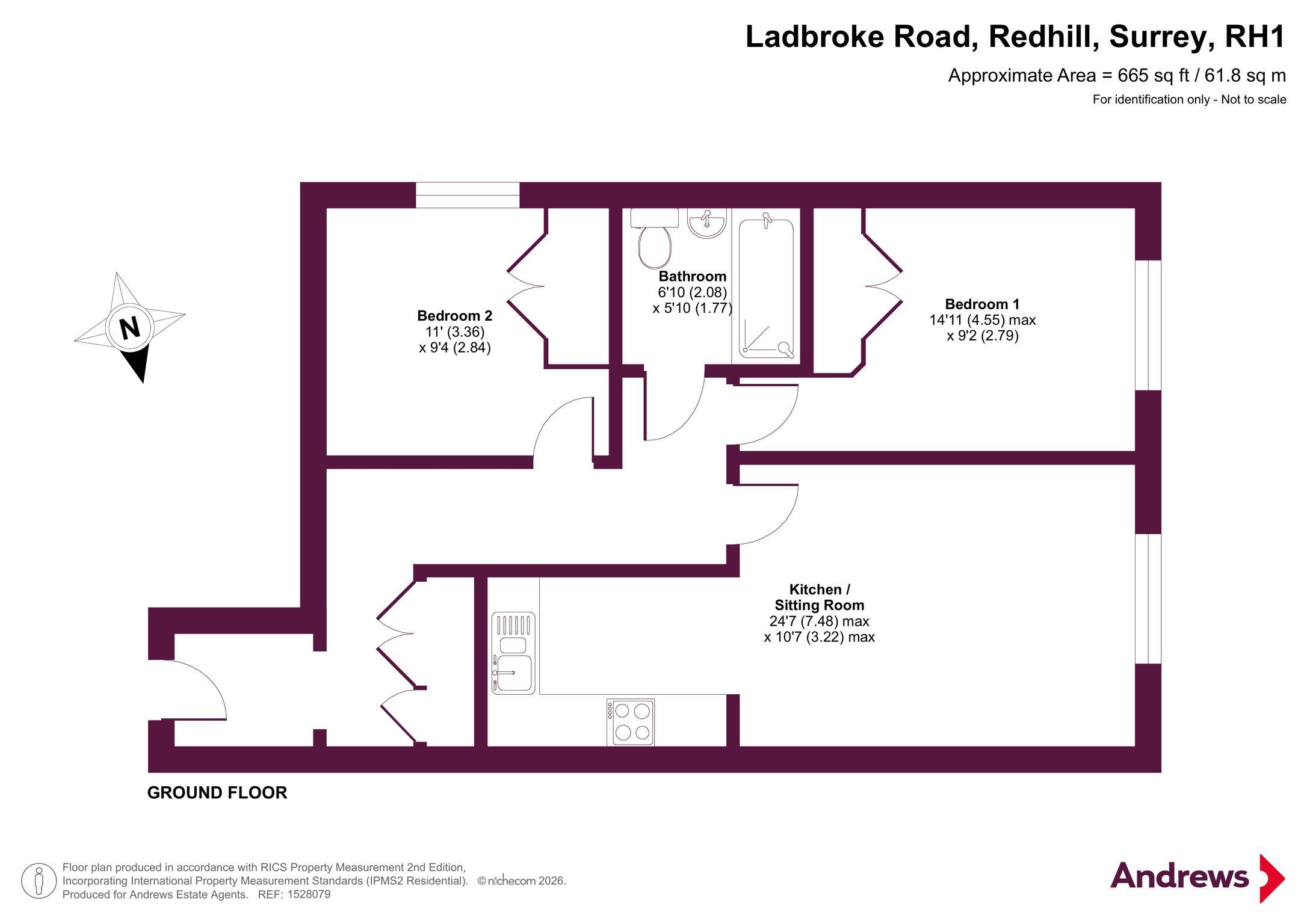Ladbroke Road, Surrey floorplan