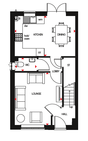Plot 95,, Aston Grange, Upper Lighthorne floorplan
