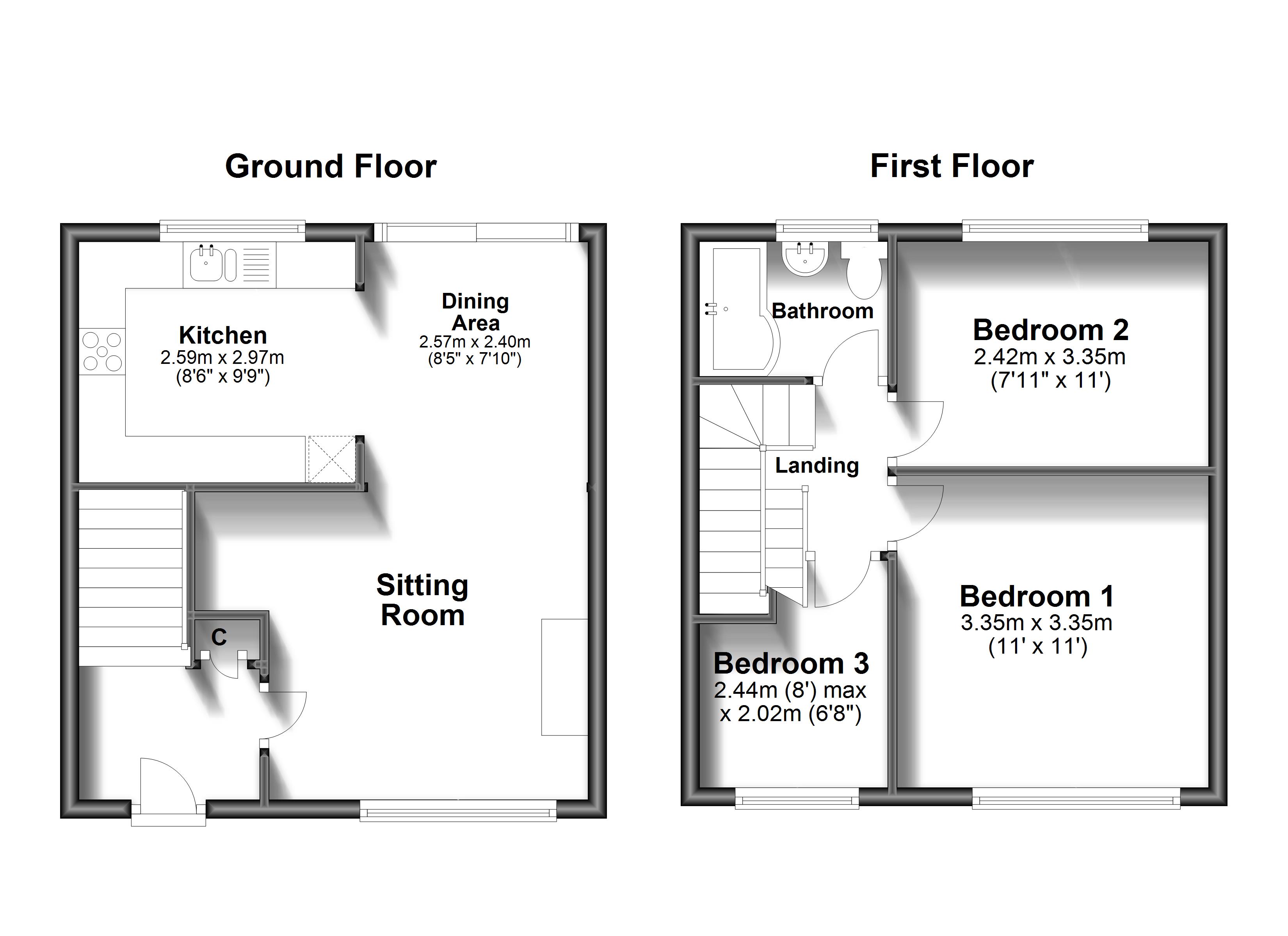 21, Millfield Manor, Whitstable floorplan