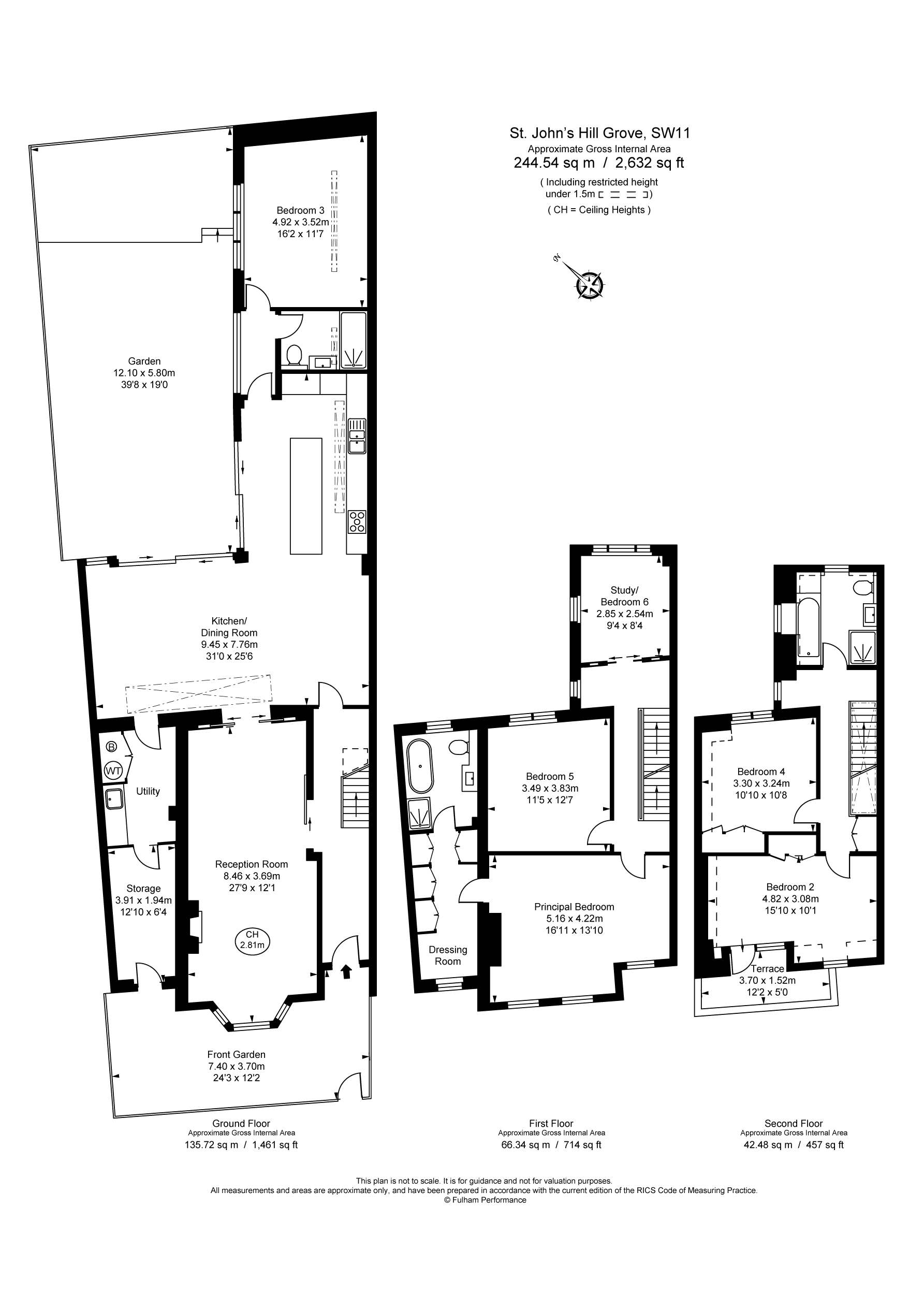 10, St. John's Hill Grove, London floorplan