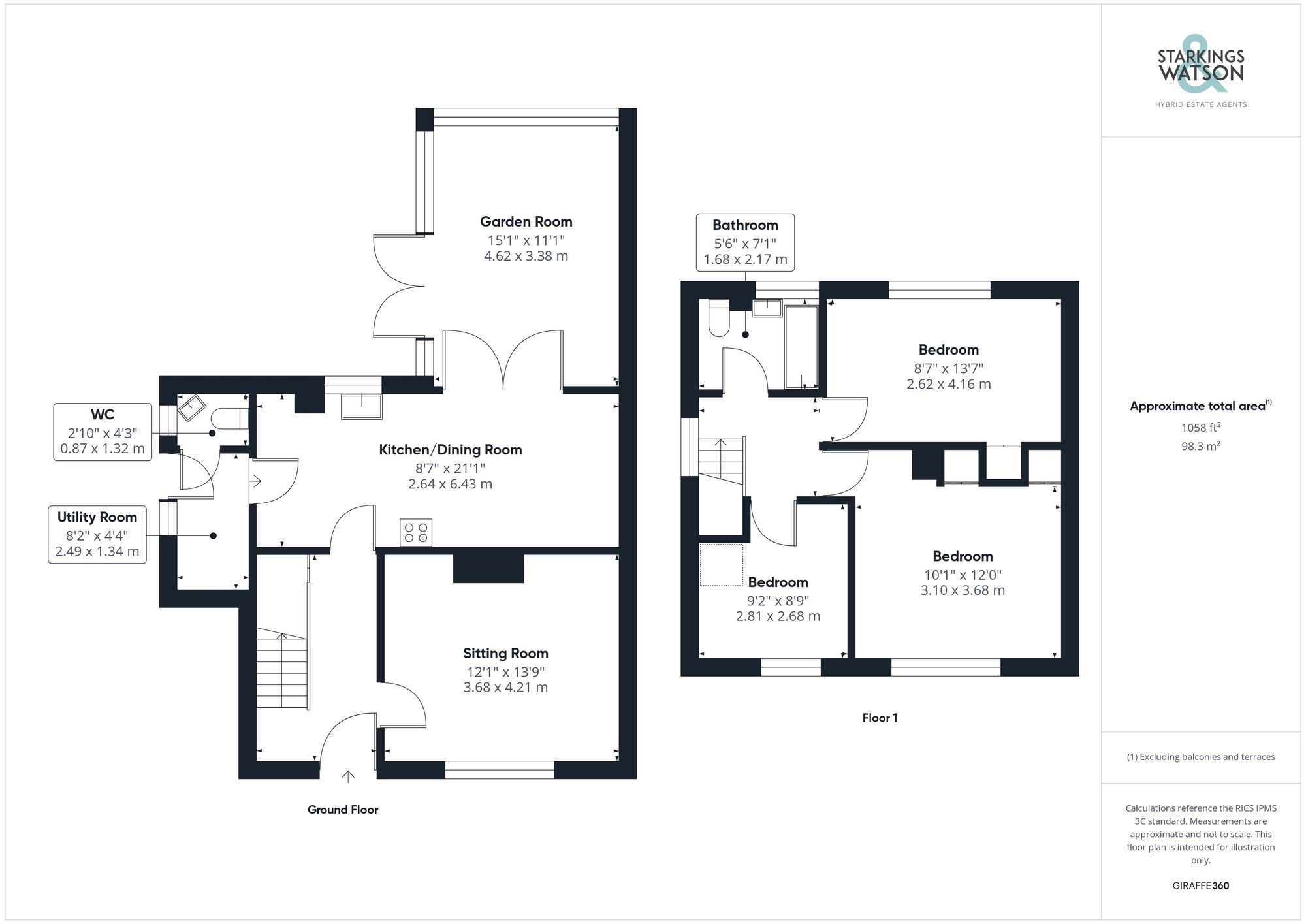 4 Rachel Close, Norwich floorplan