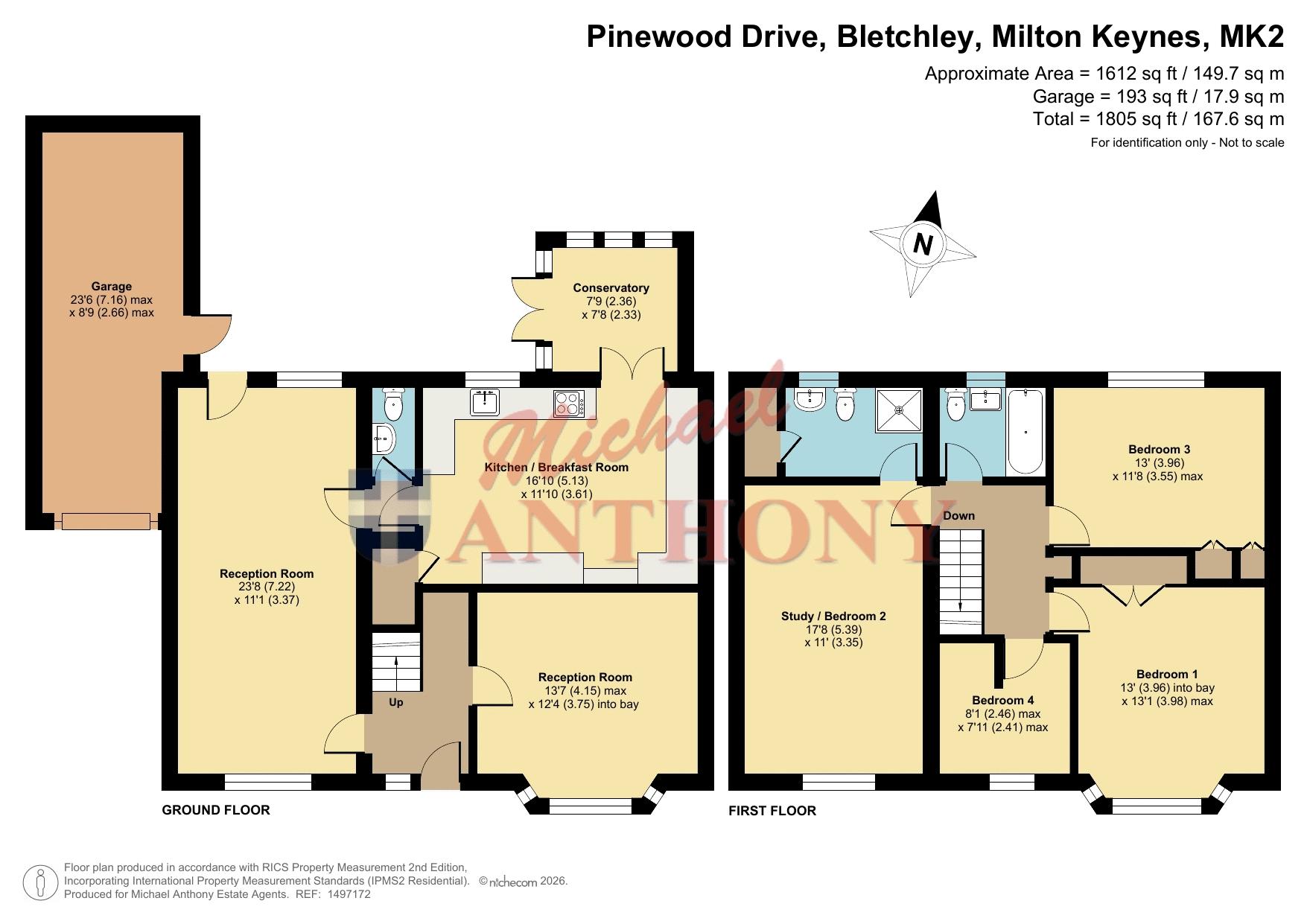 49, Pinewood Drive, Milton Keynes floorplan