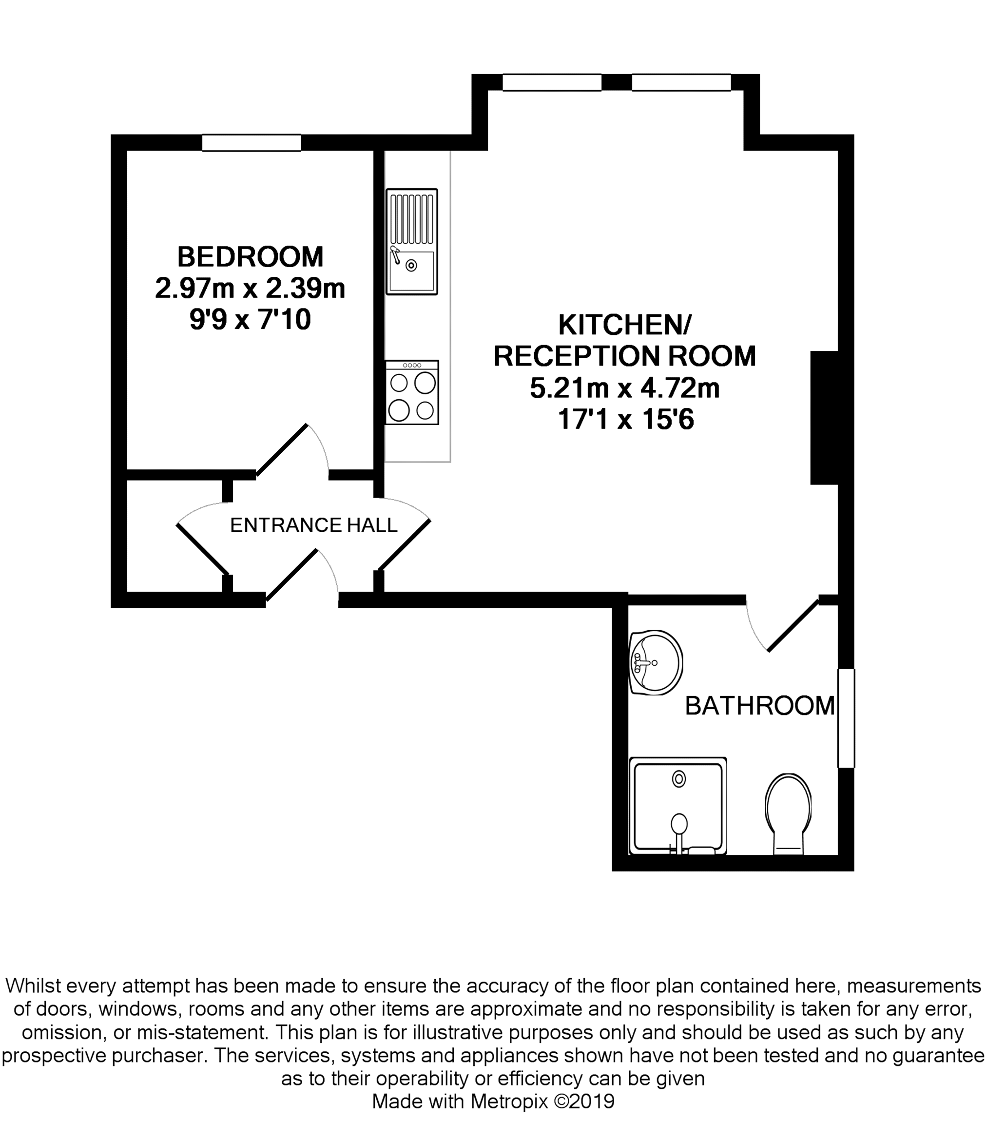 1 Bedrooms Flat to rent in 1 Moreton Road, South Croydon CR2