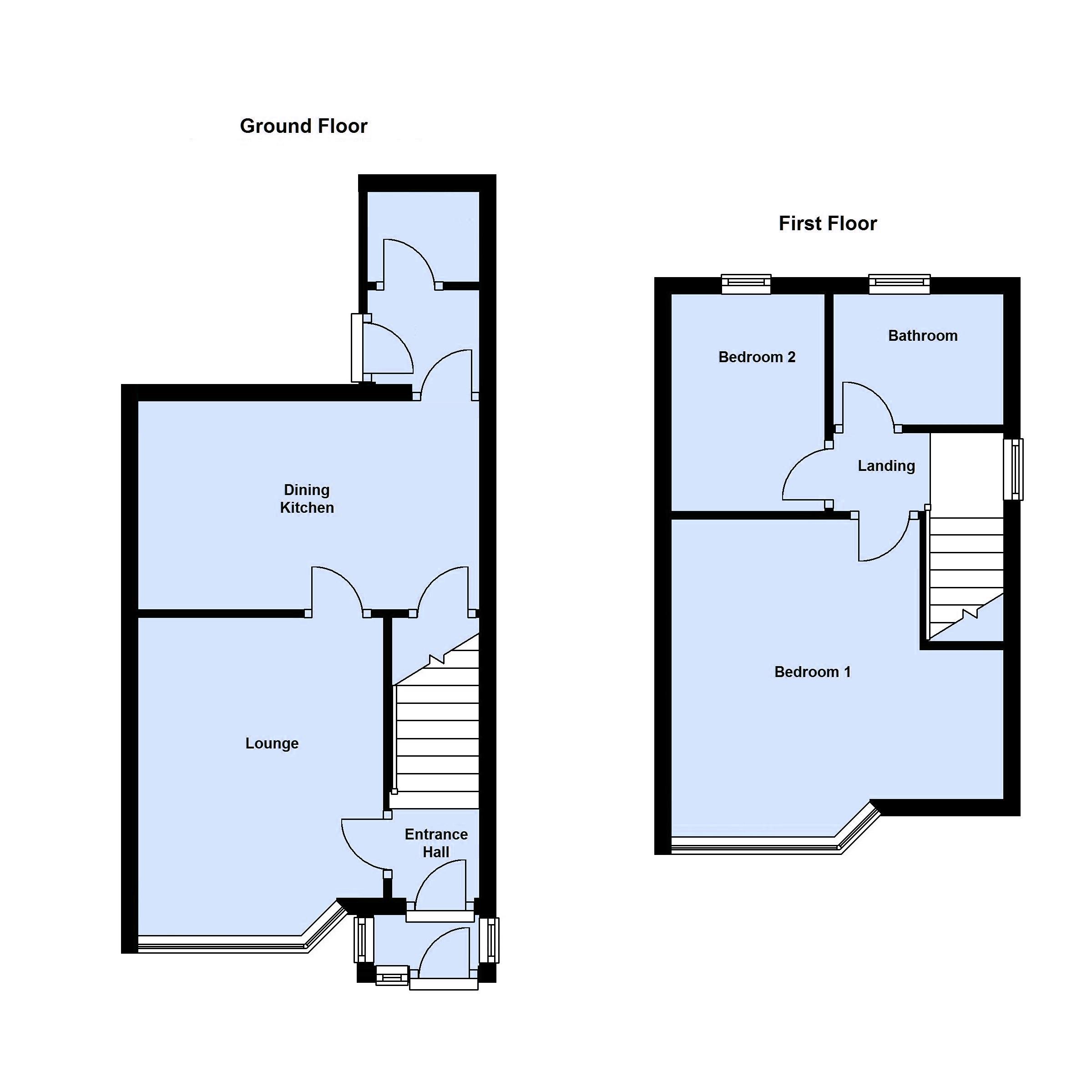 2 Bedrooms Semi-detached house for sale in Winton Avenue, Marton, Blackpool FY4