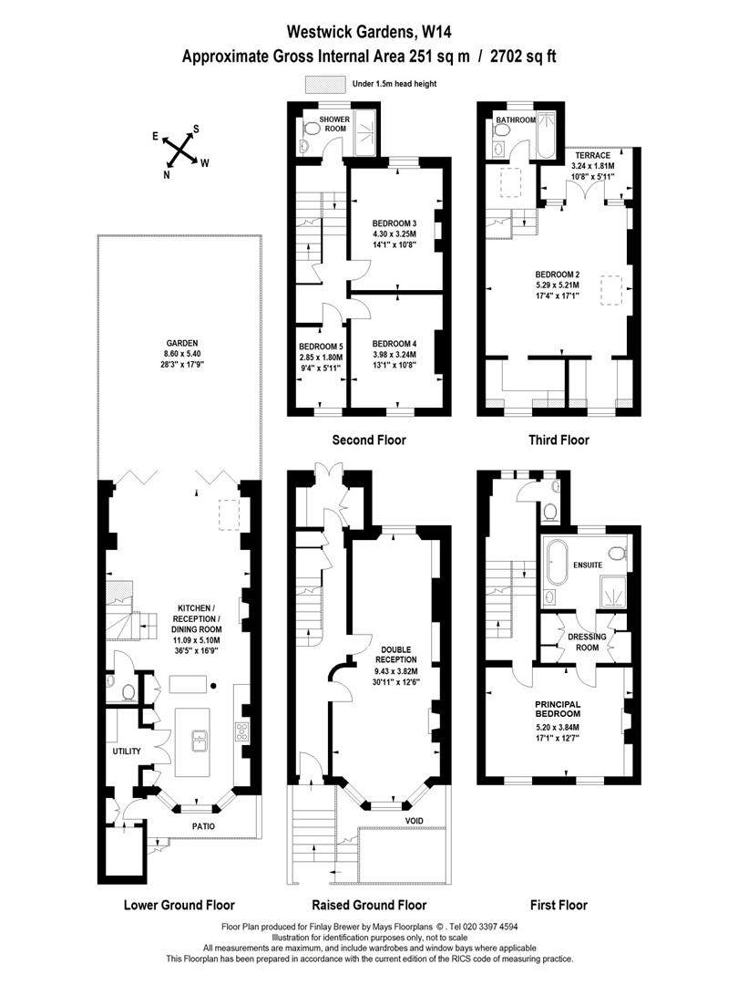 18, Westwick Gardens, London floorplan