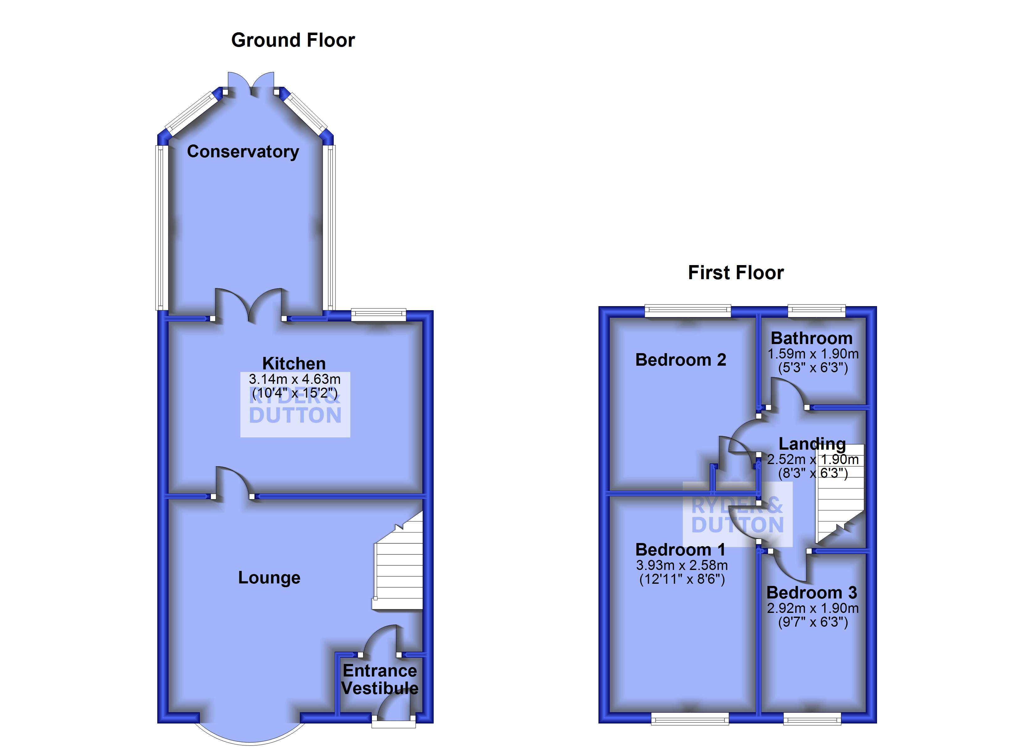 10, Sharon Close, Greater Manchester floorplan